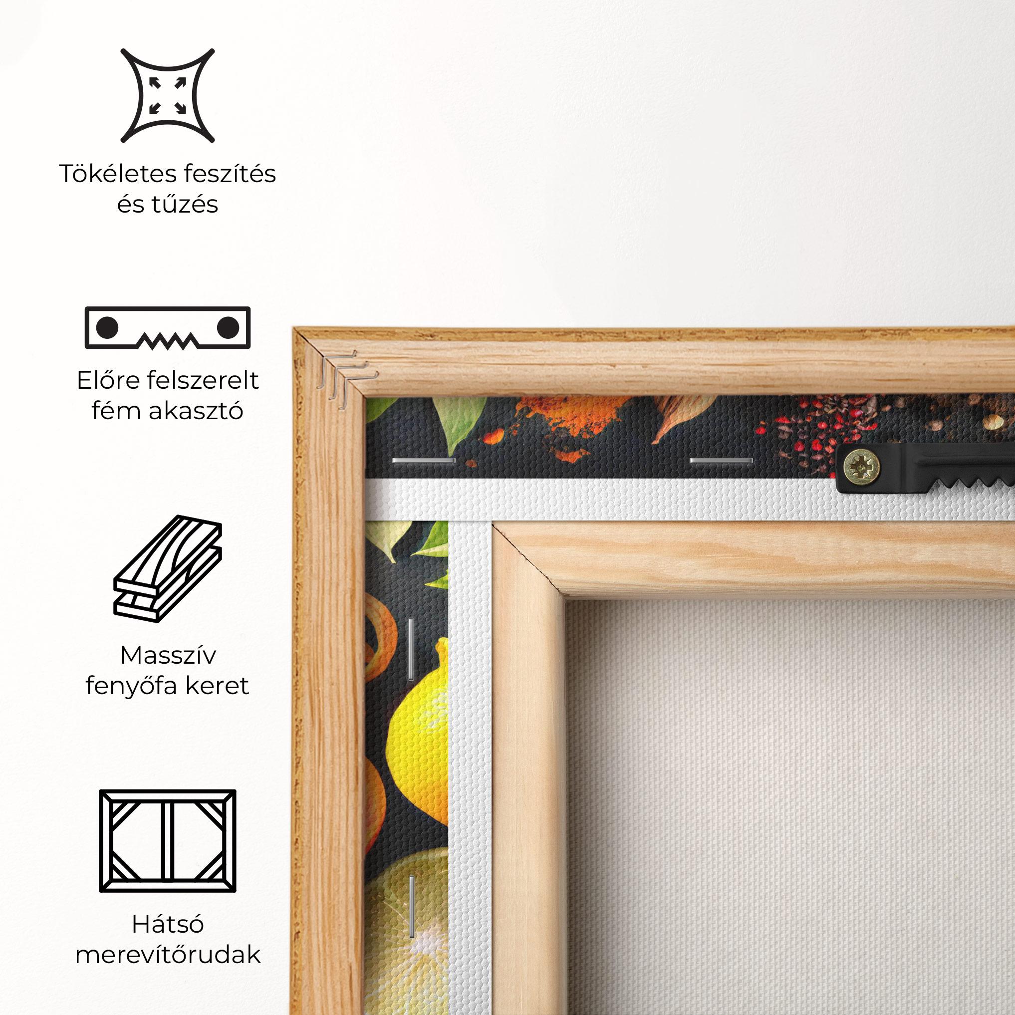 Vászonkép Closeup Pices mockup 5