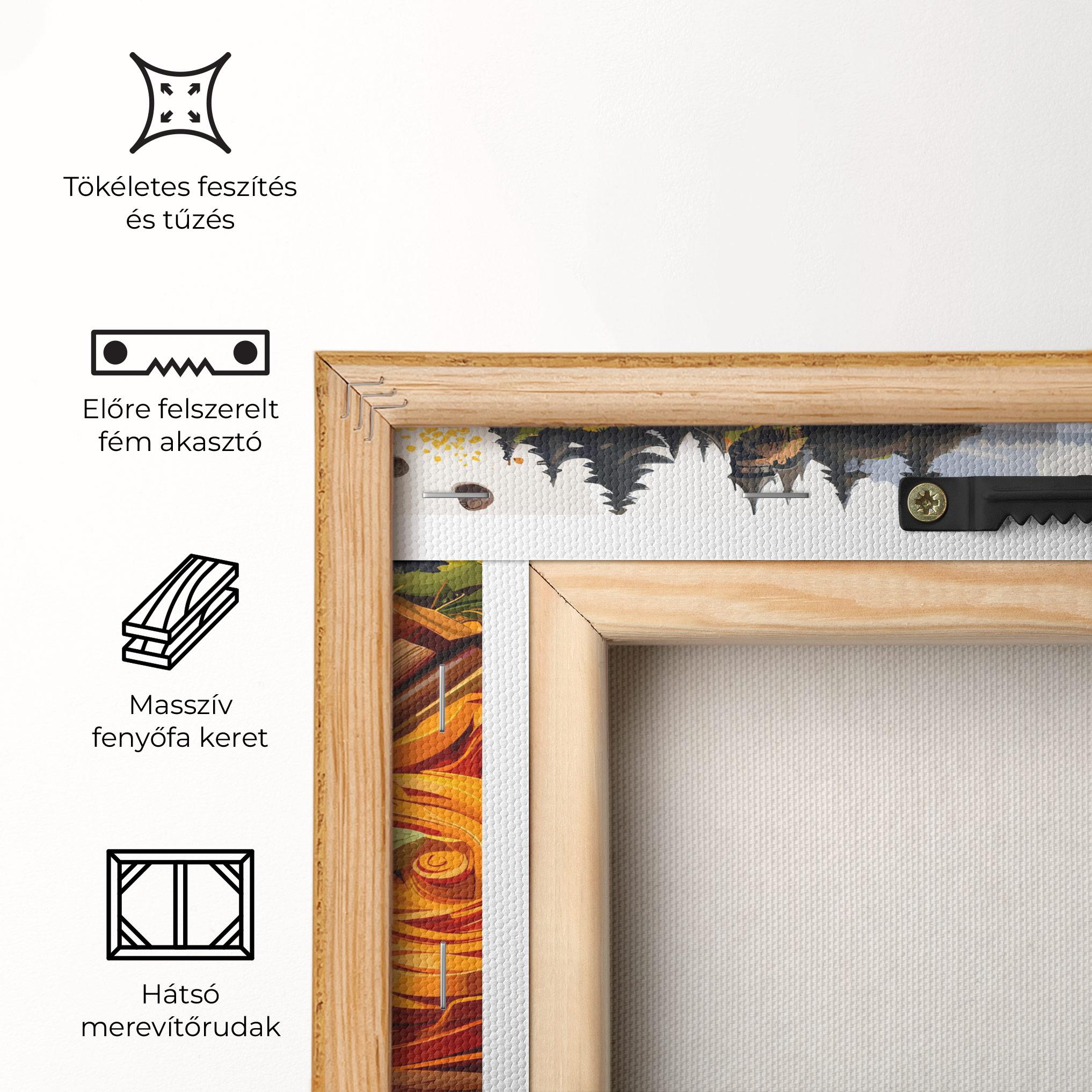 Vászonkép Spices Village mockup 5