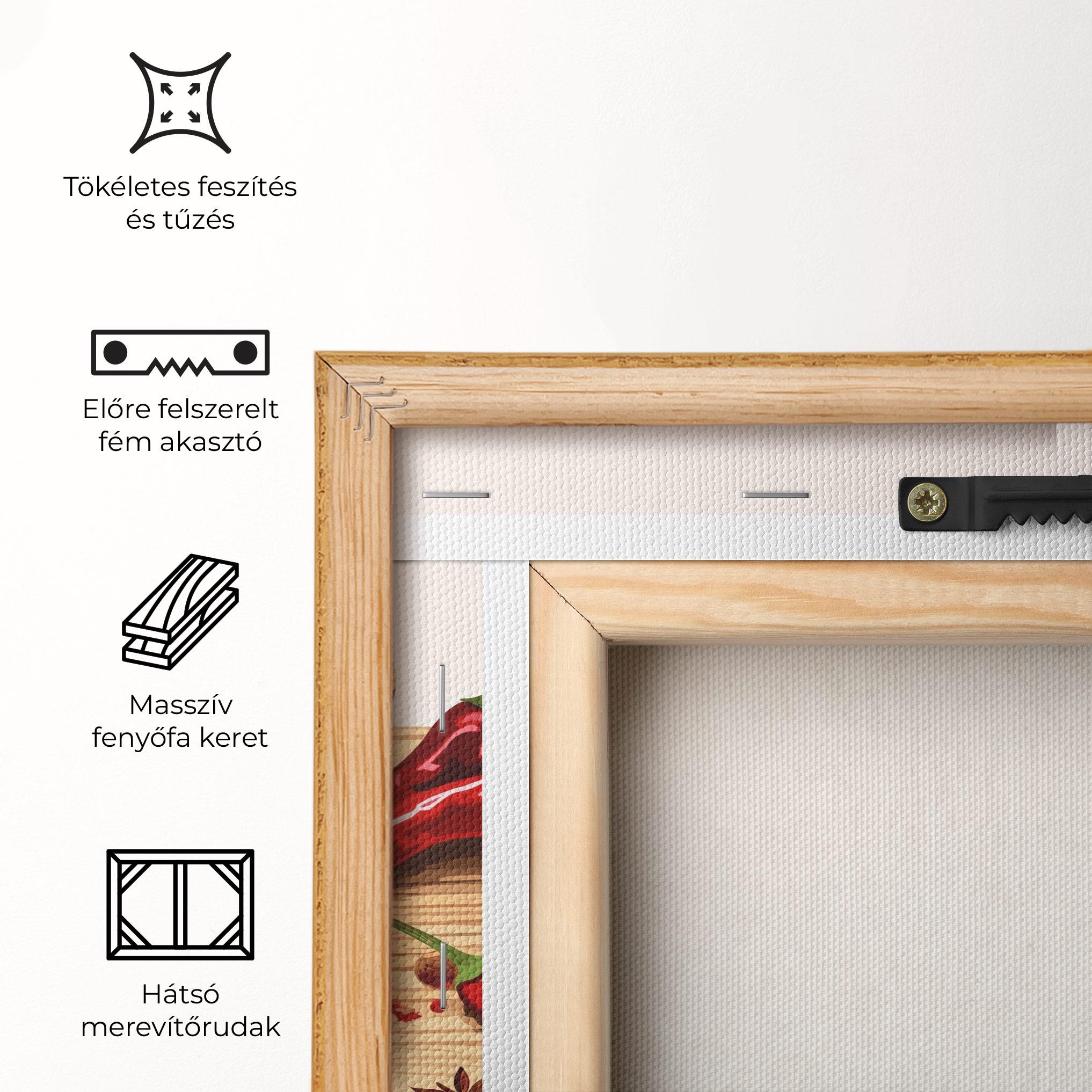 Vászonkép Spoon Of Papper mockup 5