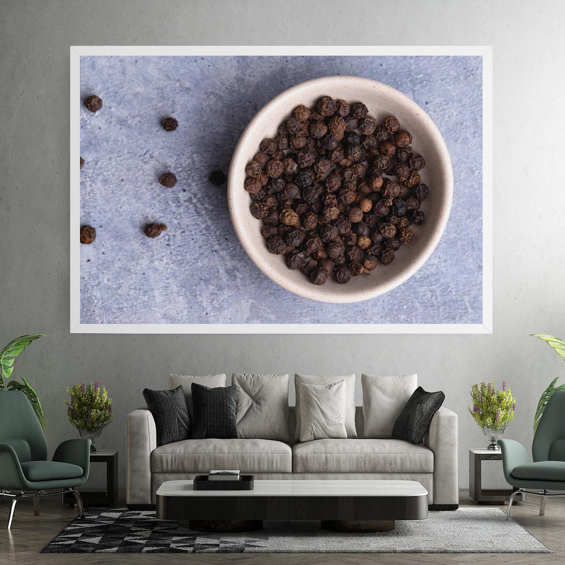 Vászonkép Black Pepper mockup 7