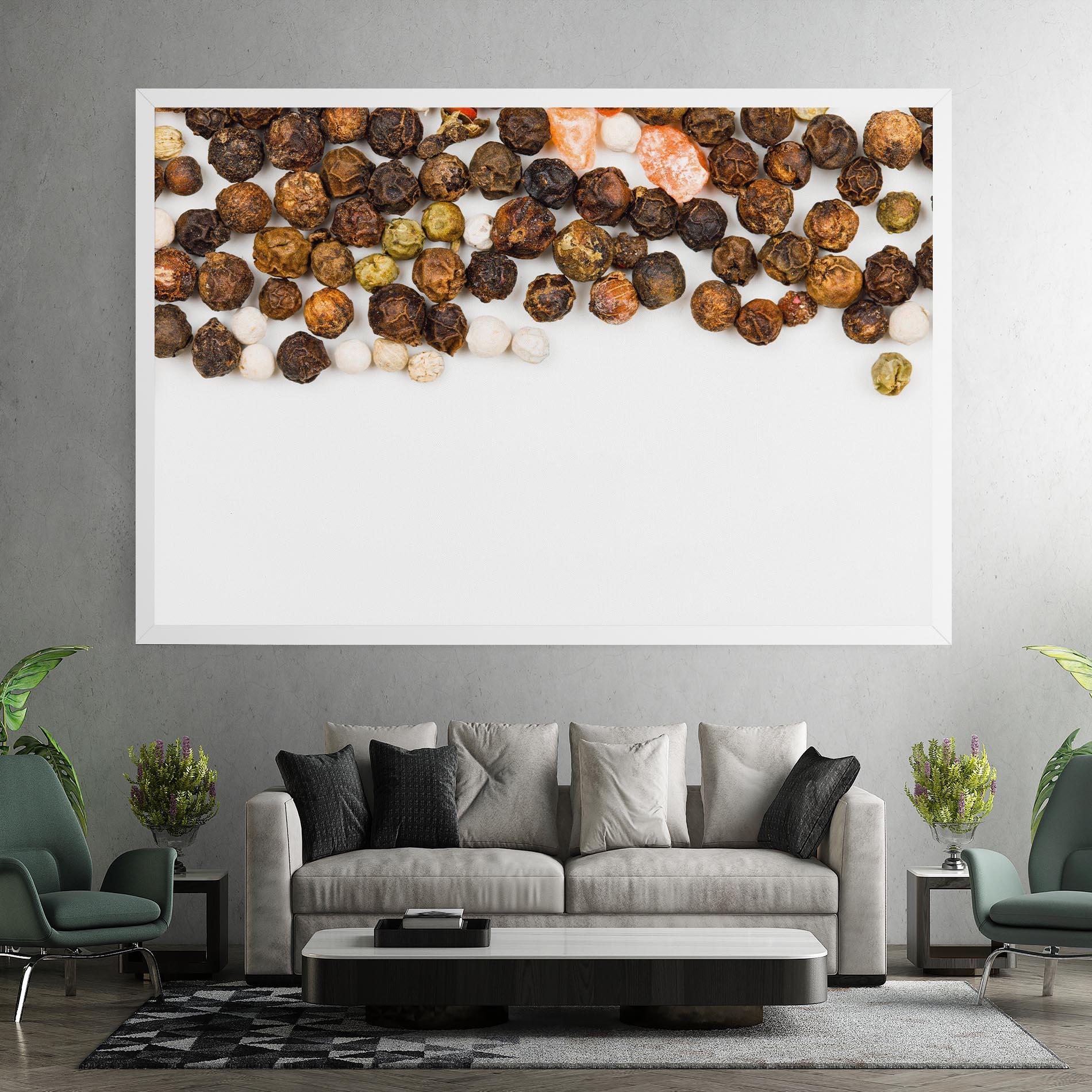 Vászonkép Multicolored Pepper mockup 7