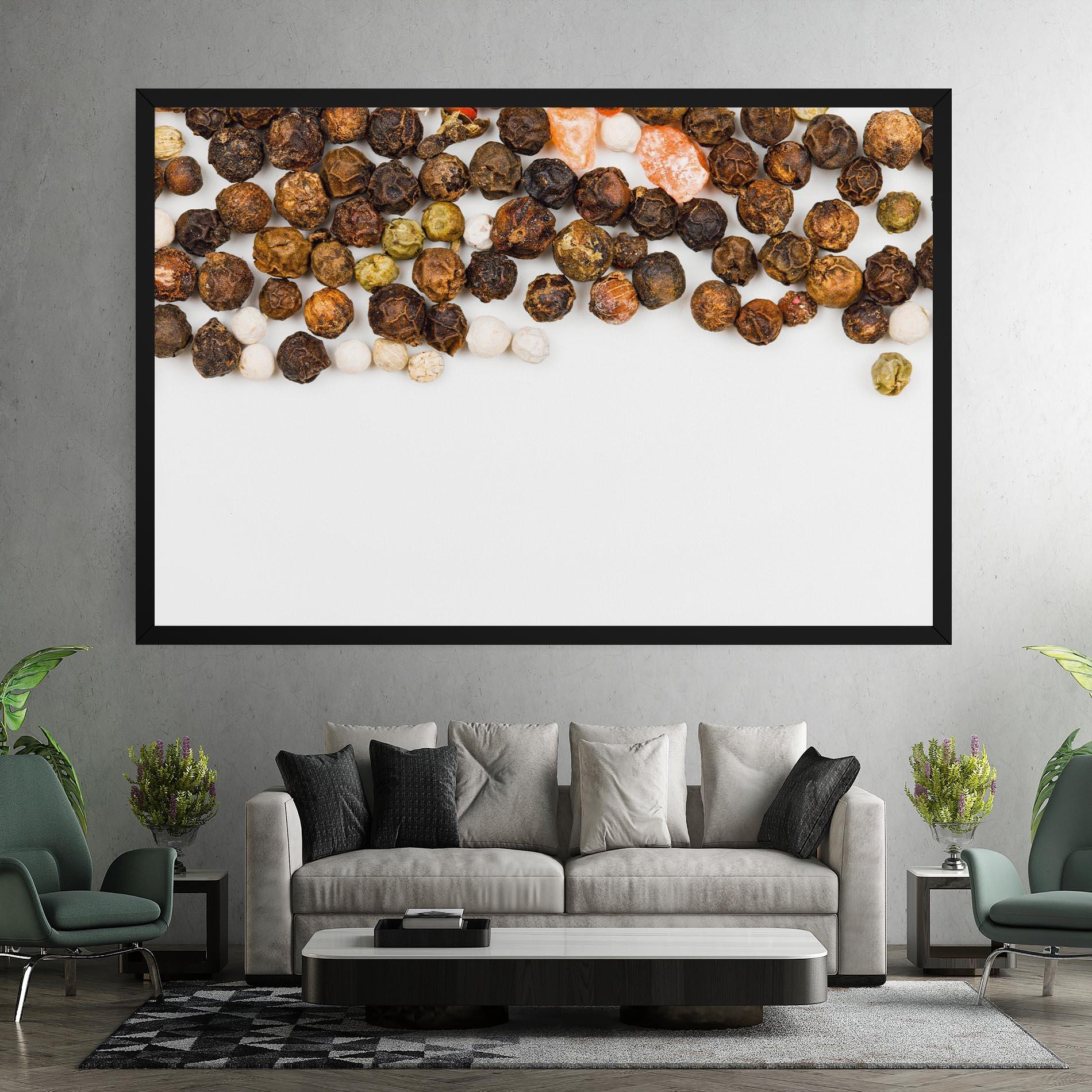 Vászonkép Multicolored Pepper mockup 7