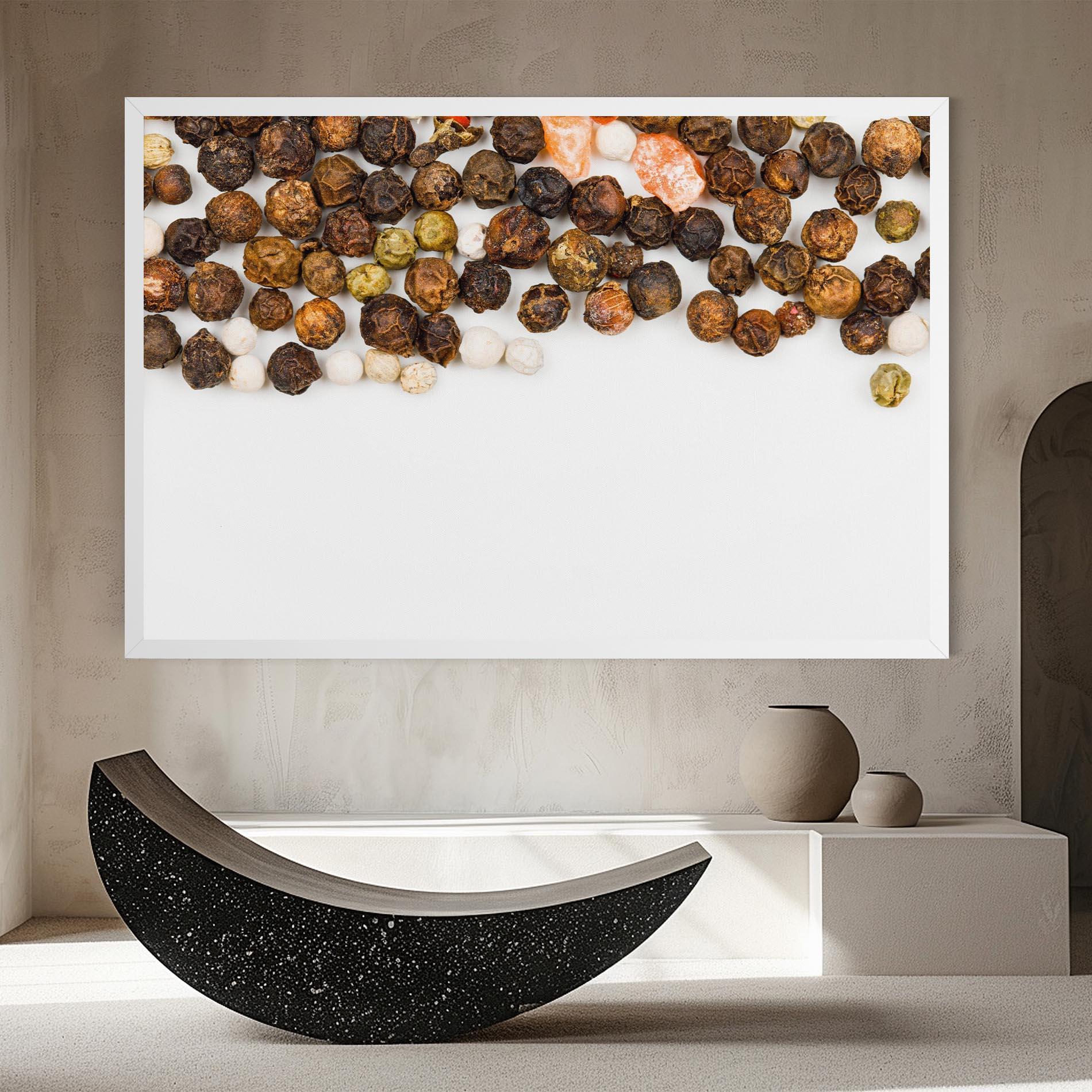 Vászonkép Multicolored Pepper mockup 8