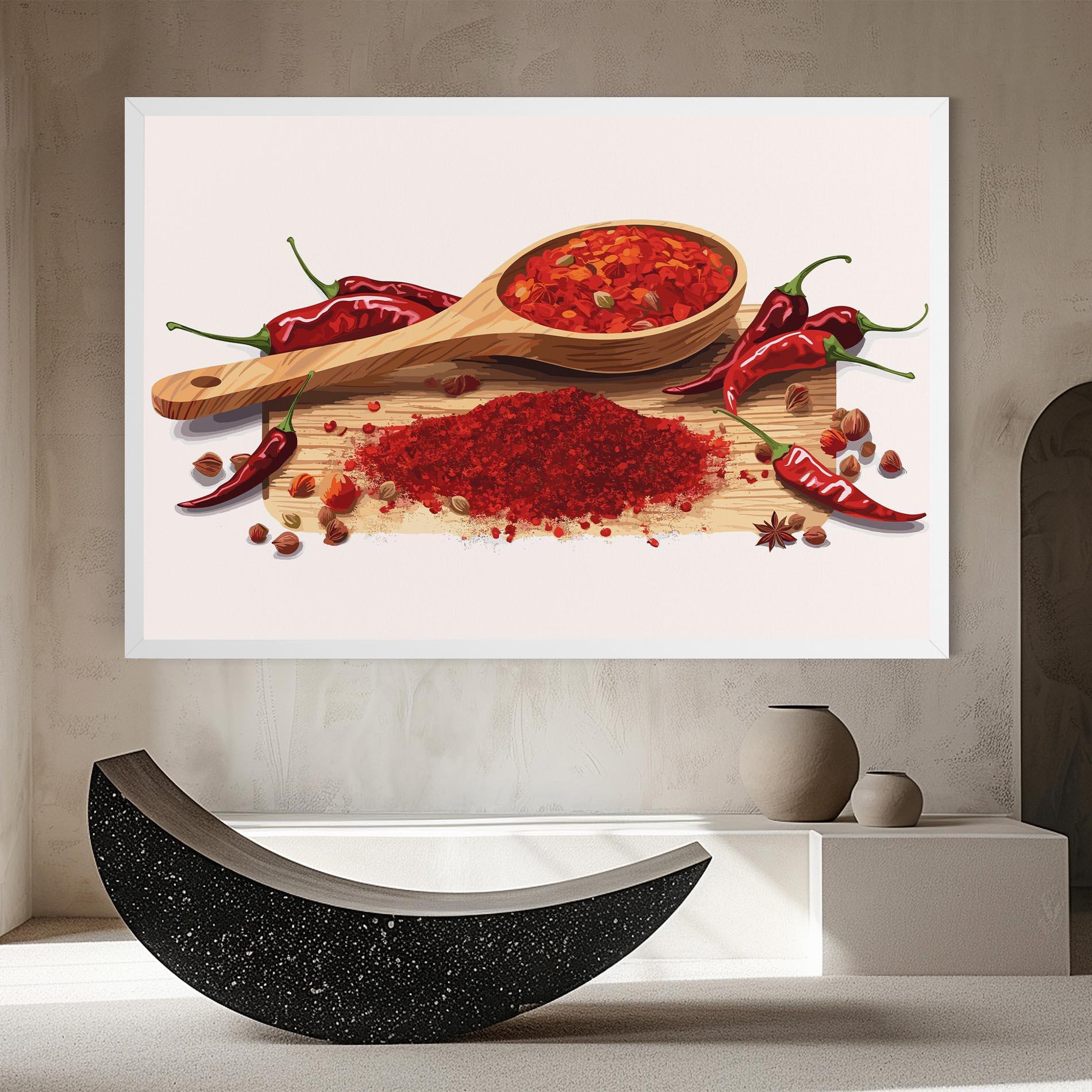 Vászonkép Spoon Of Papper mockup 8