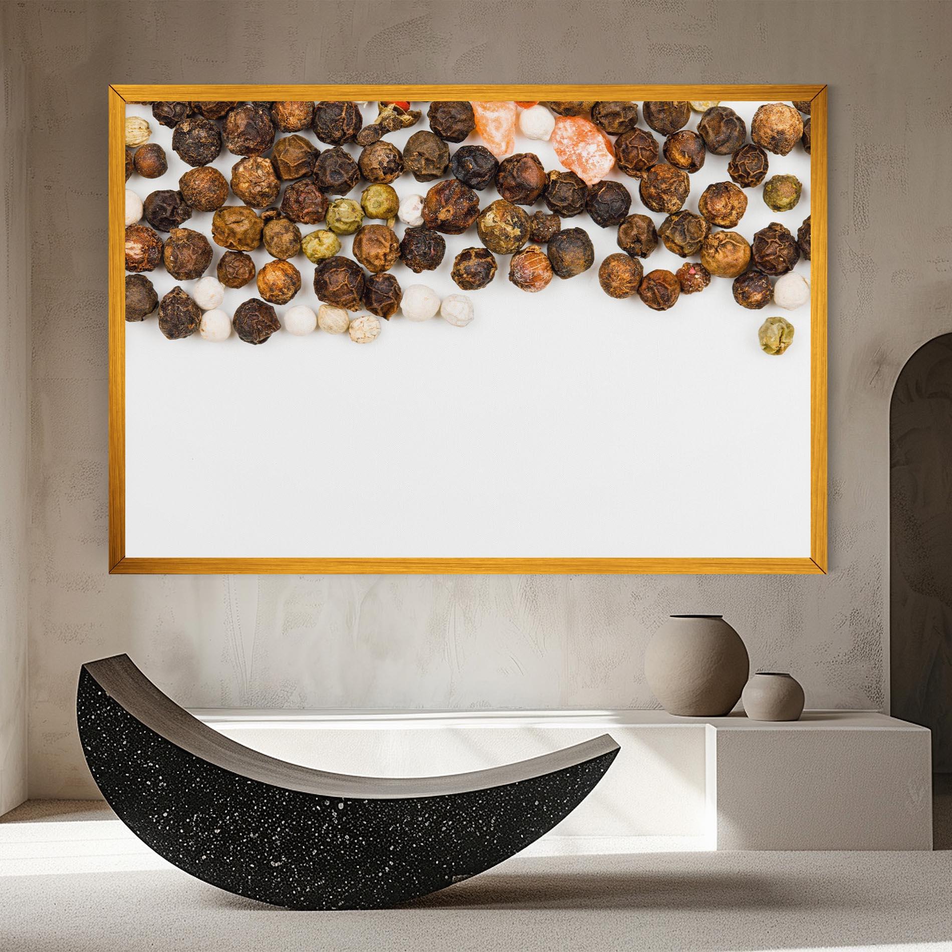 Vászonkép Multicolored Pepper mockup 8