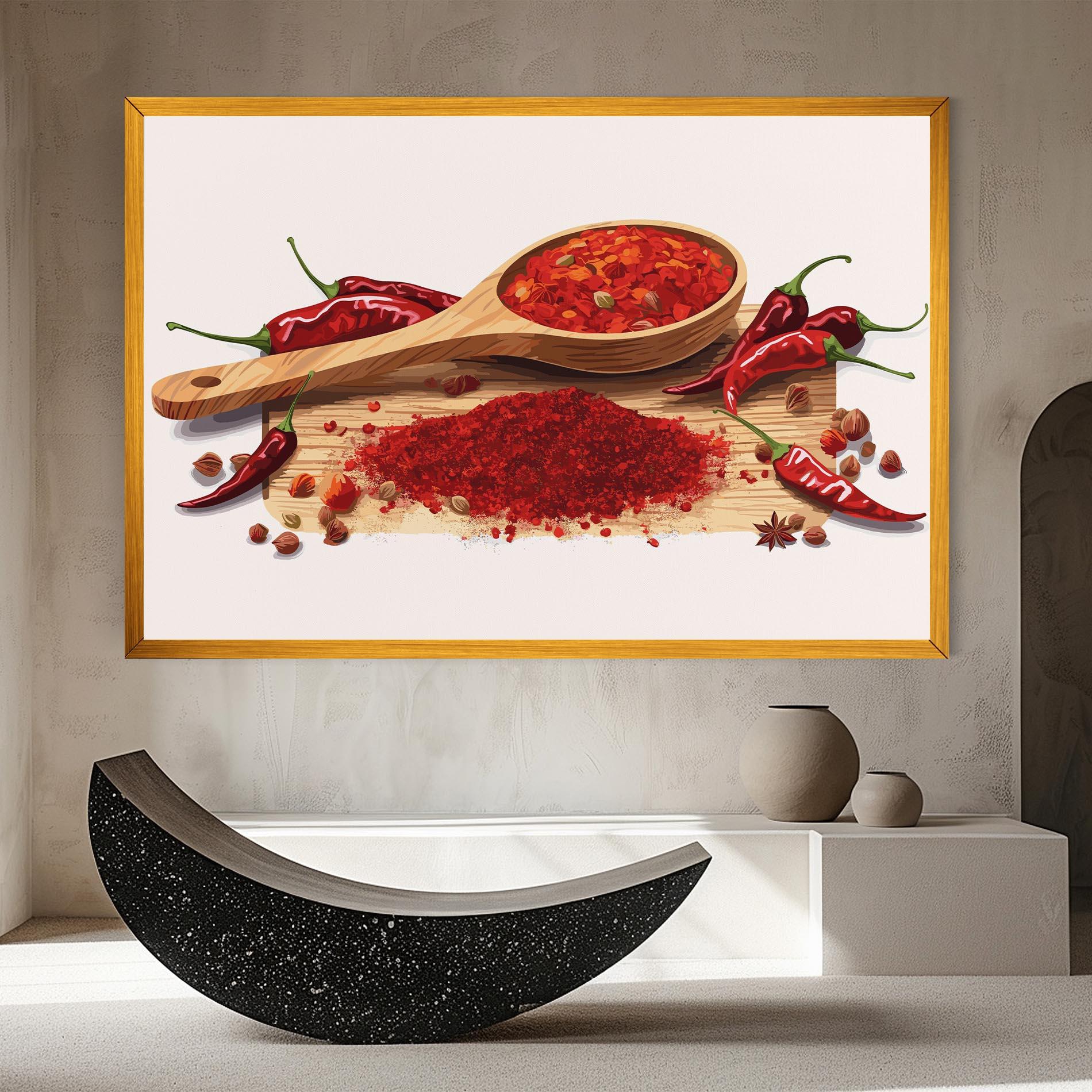 Vászonkép Spoon Of Papper mockup 8