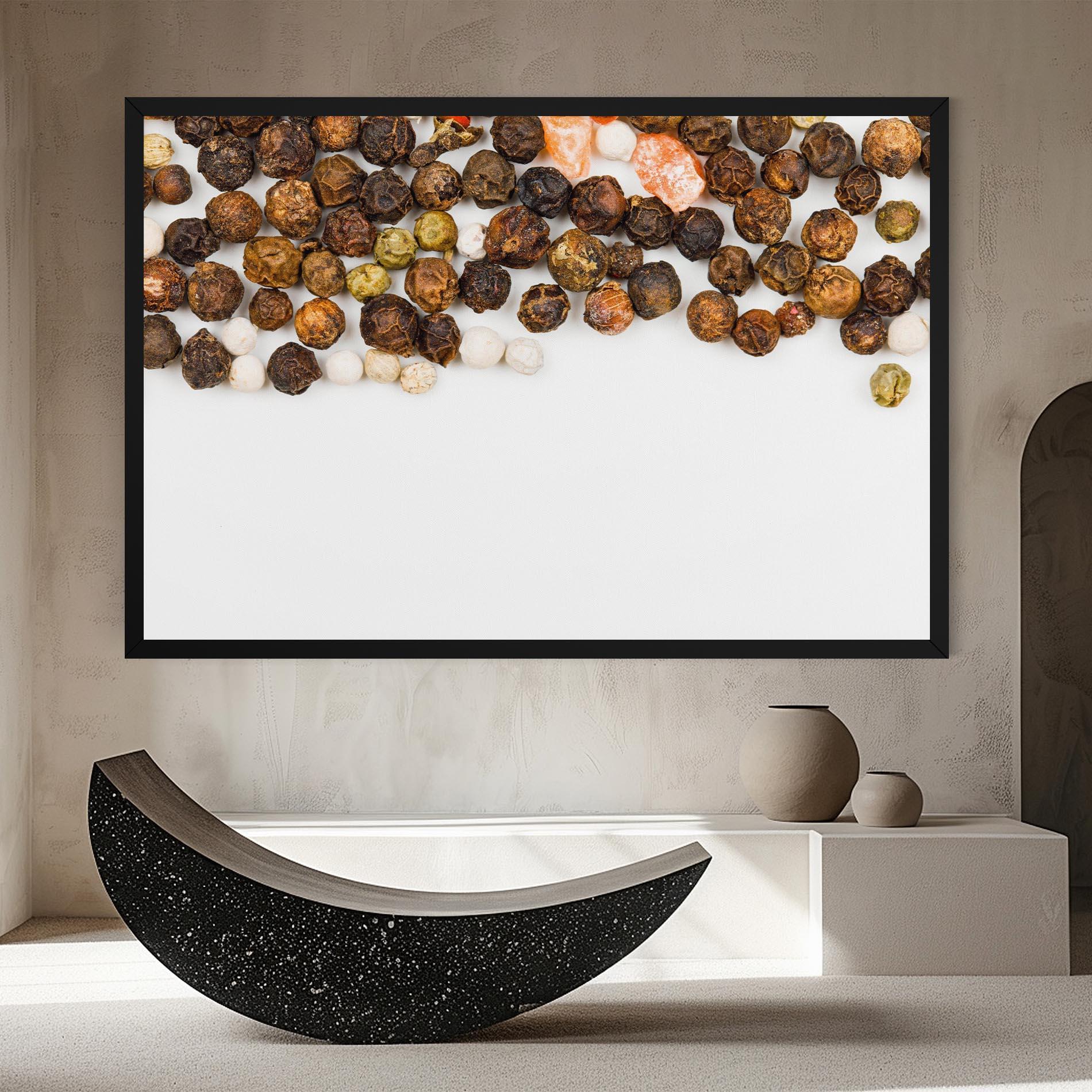 Vászonkép Multicolored Pepper mockup 8