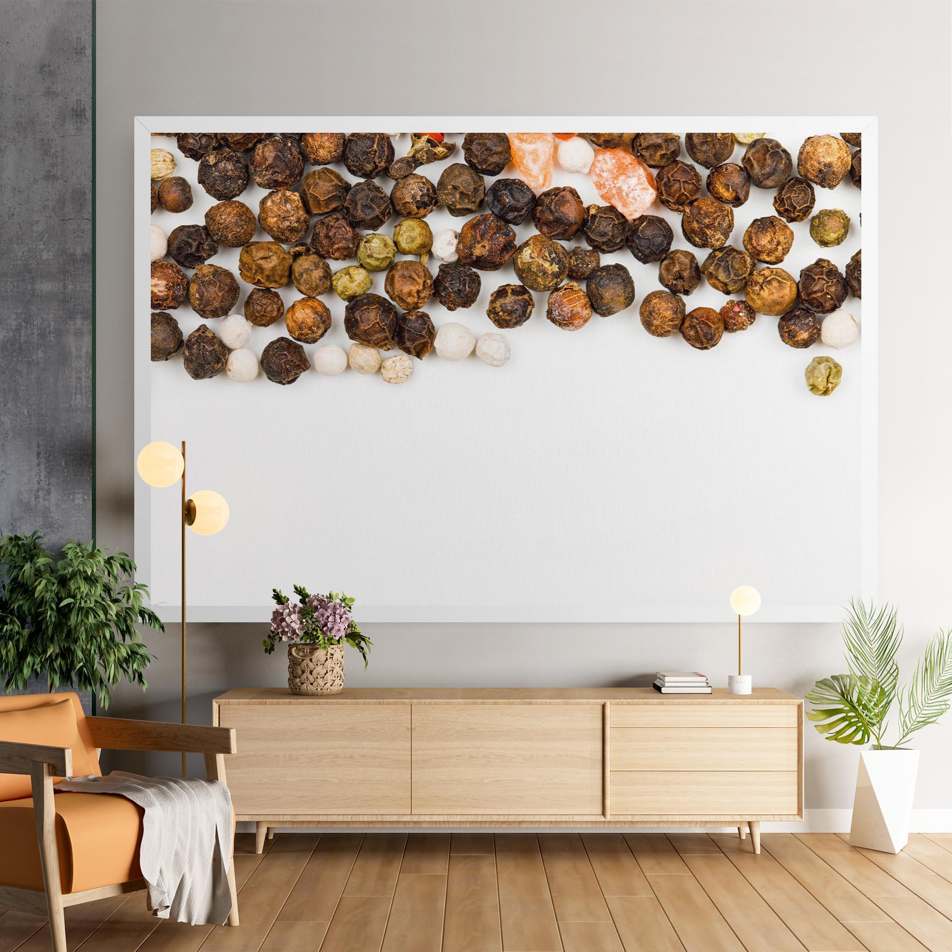 Vászonkép Multicolored Pepper mockup 9