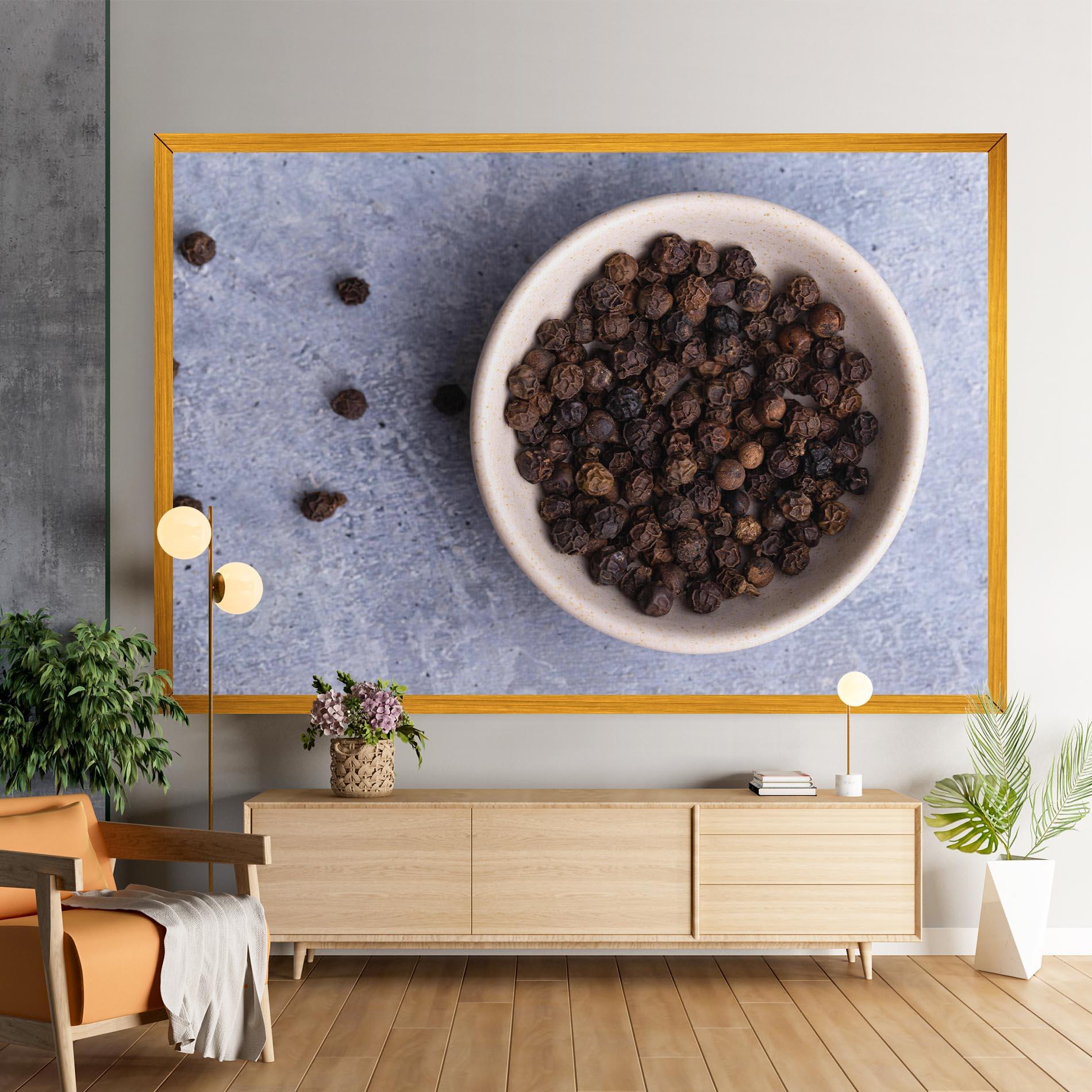 Vászonkép Black Pepper mockup 9