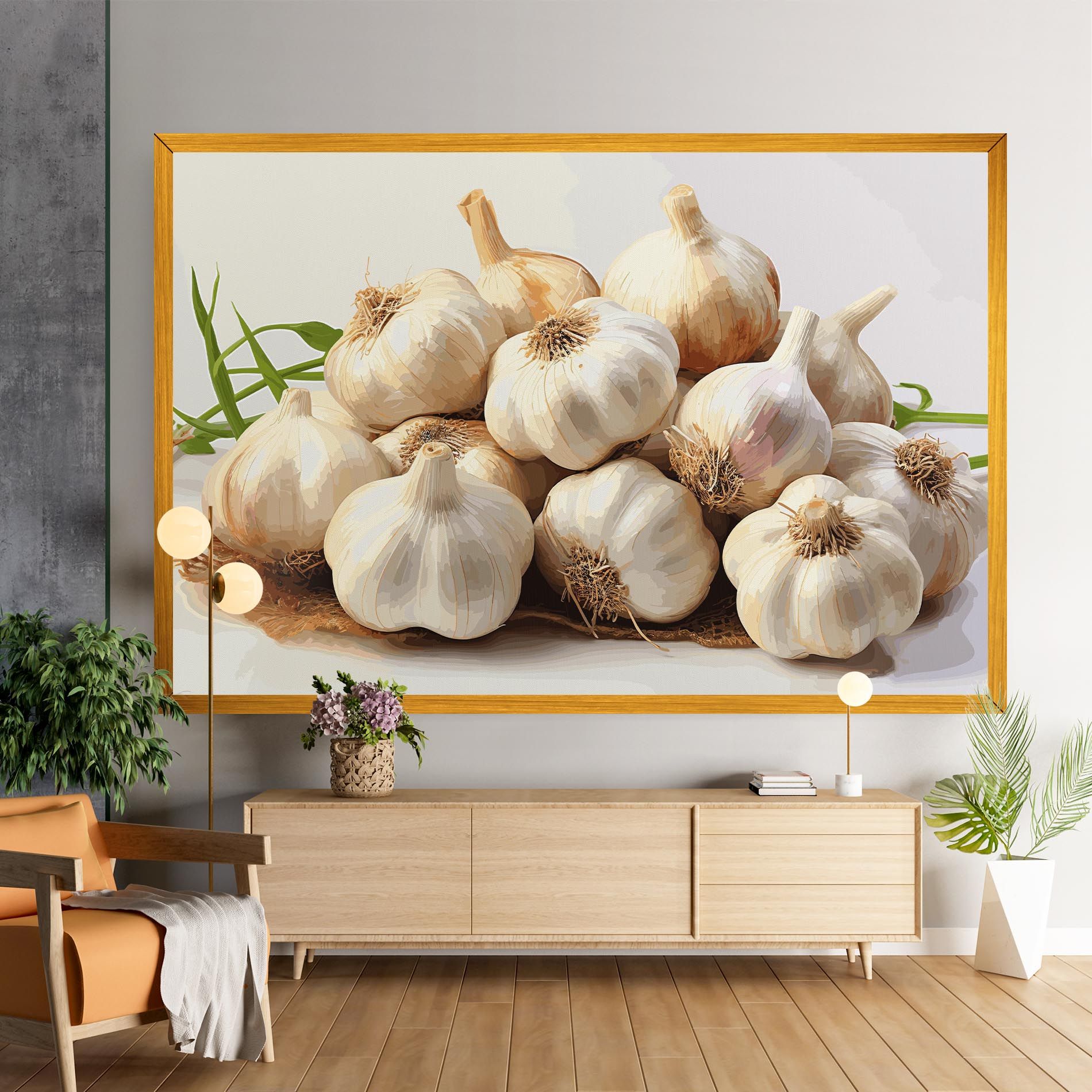 Garlic Art mockup 9