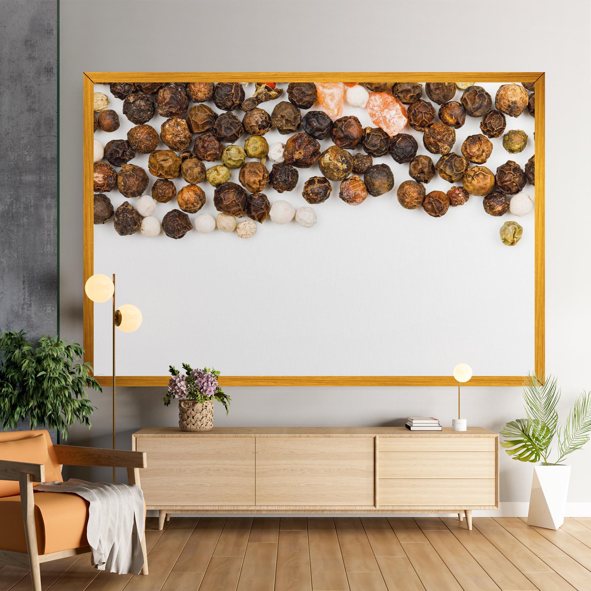 Vászonkép Multicolored Pepper mockup 9