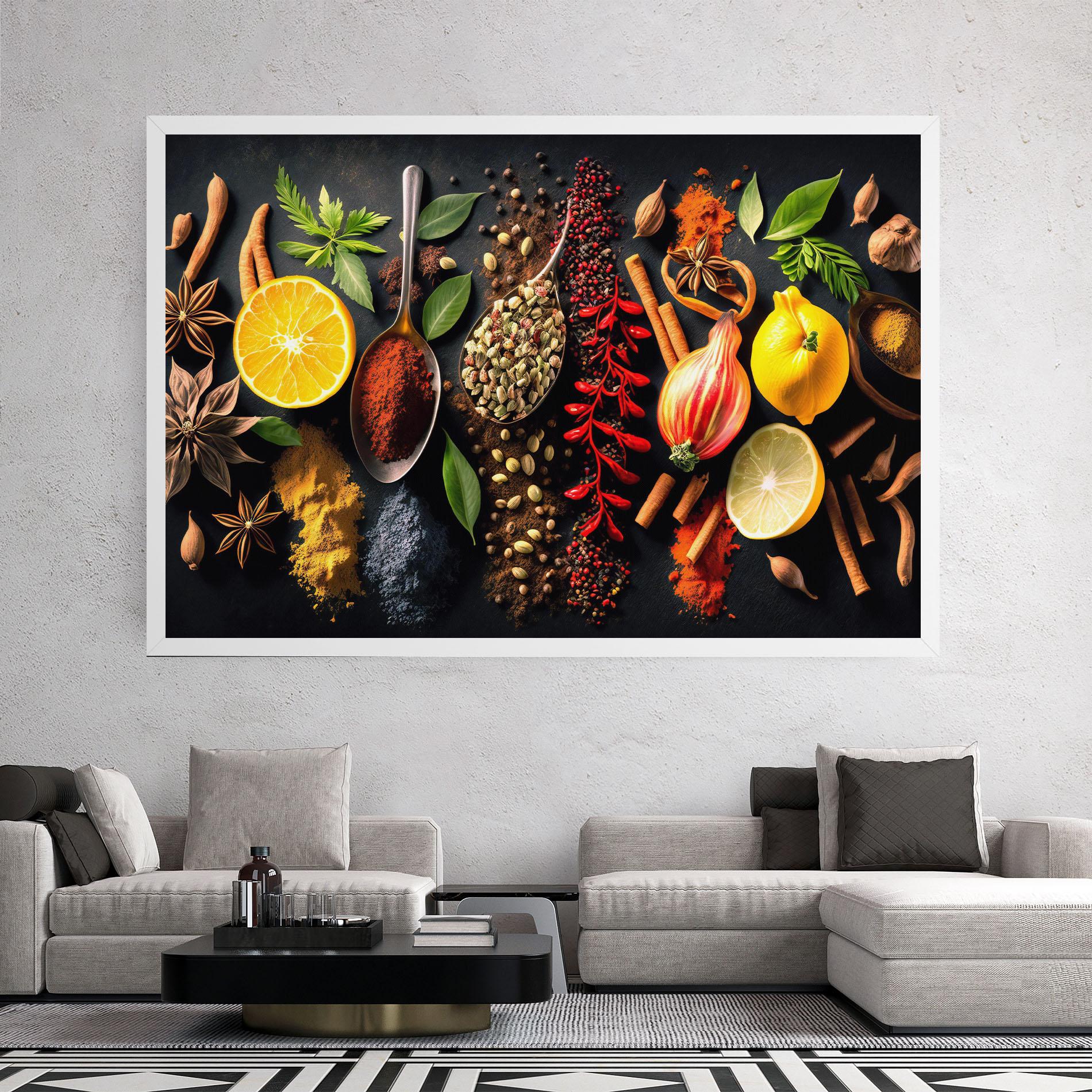 Vászonkép Closeup Pices mockup 2