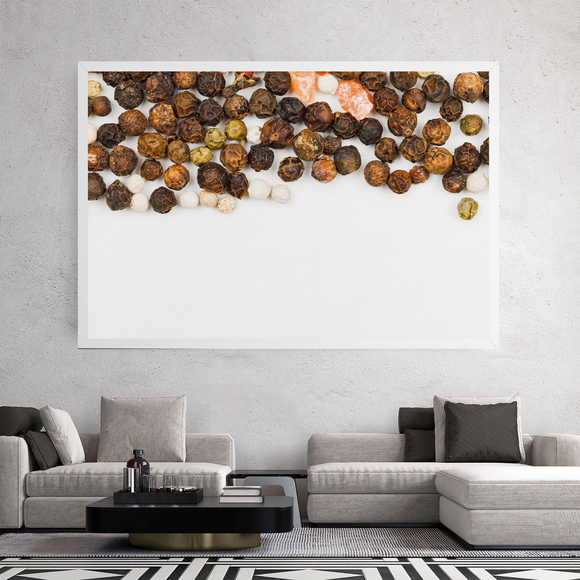 Vászonkép Multicolored Pepper mockup 2