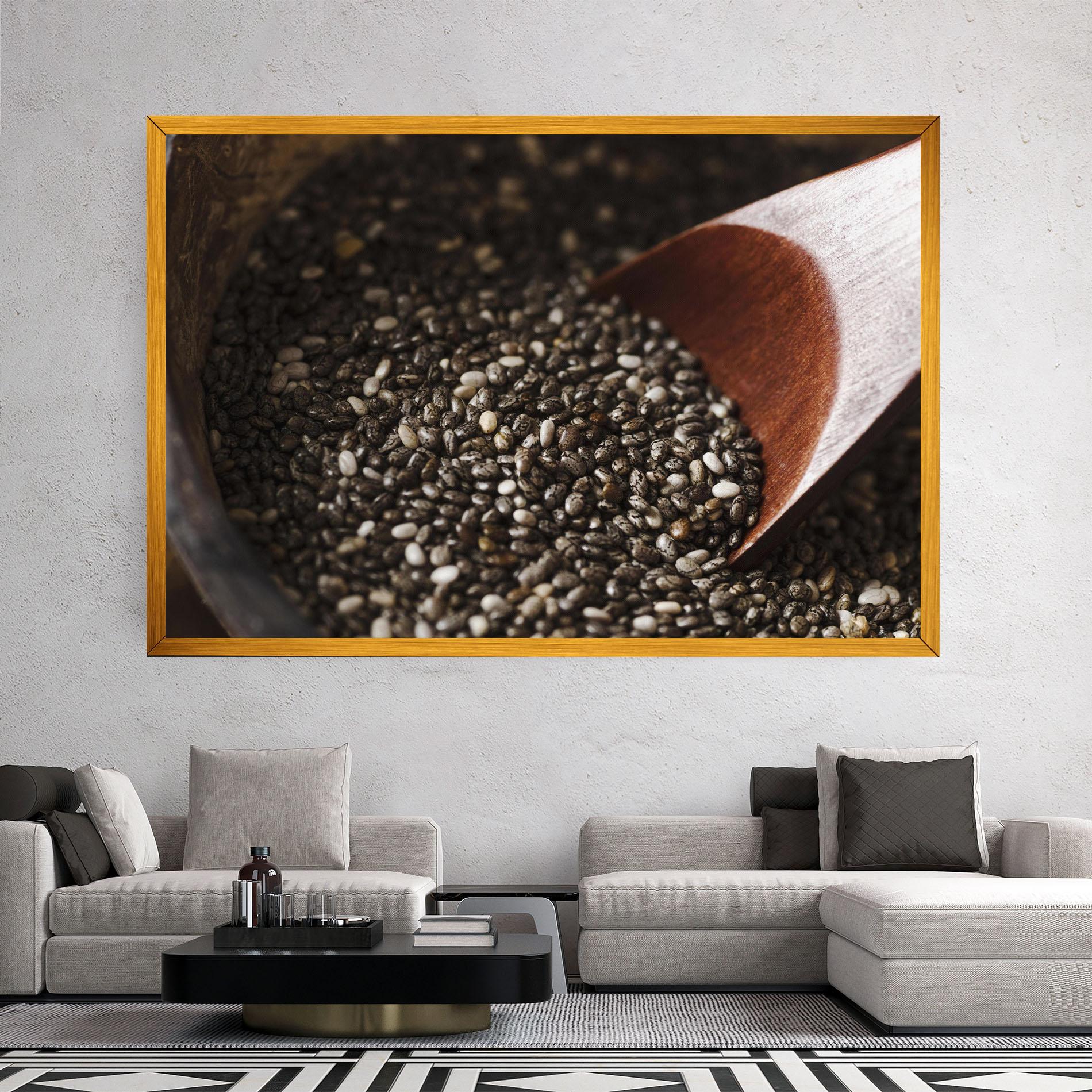 Vászonkép Organic Seeds mockup 2