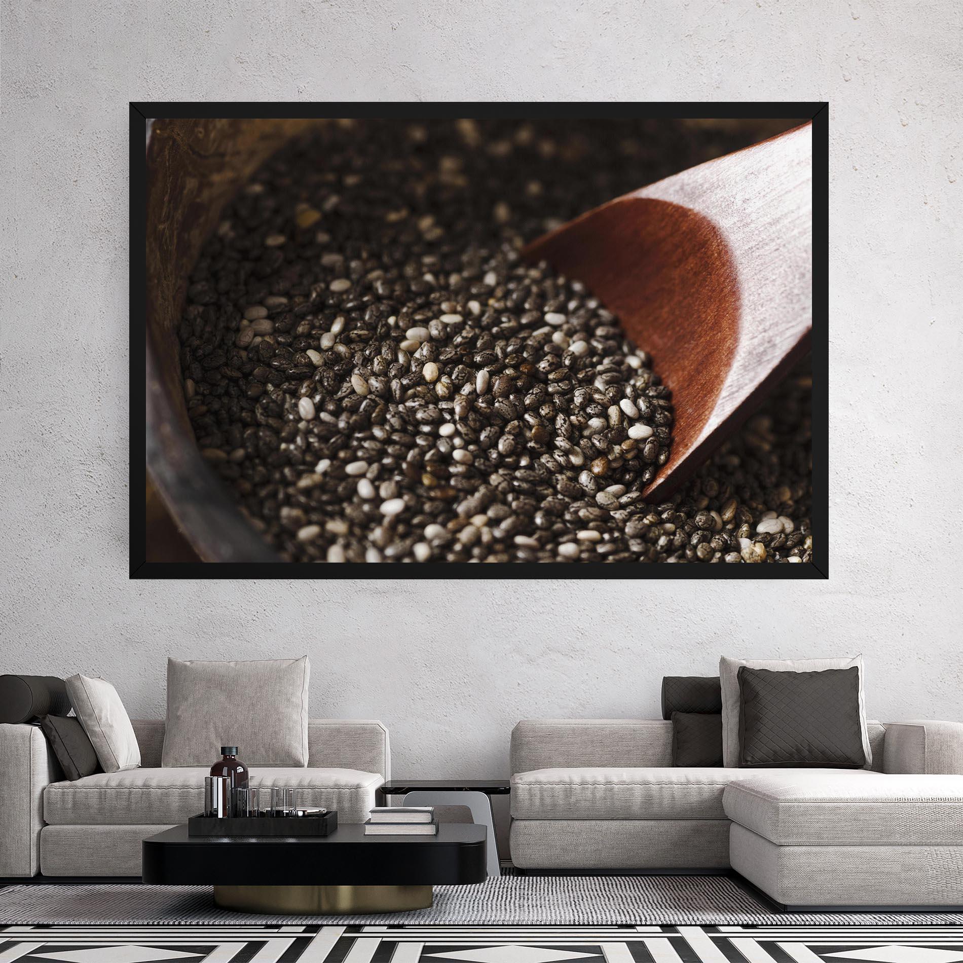 Vászonkép Organic Seeds mockup 2