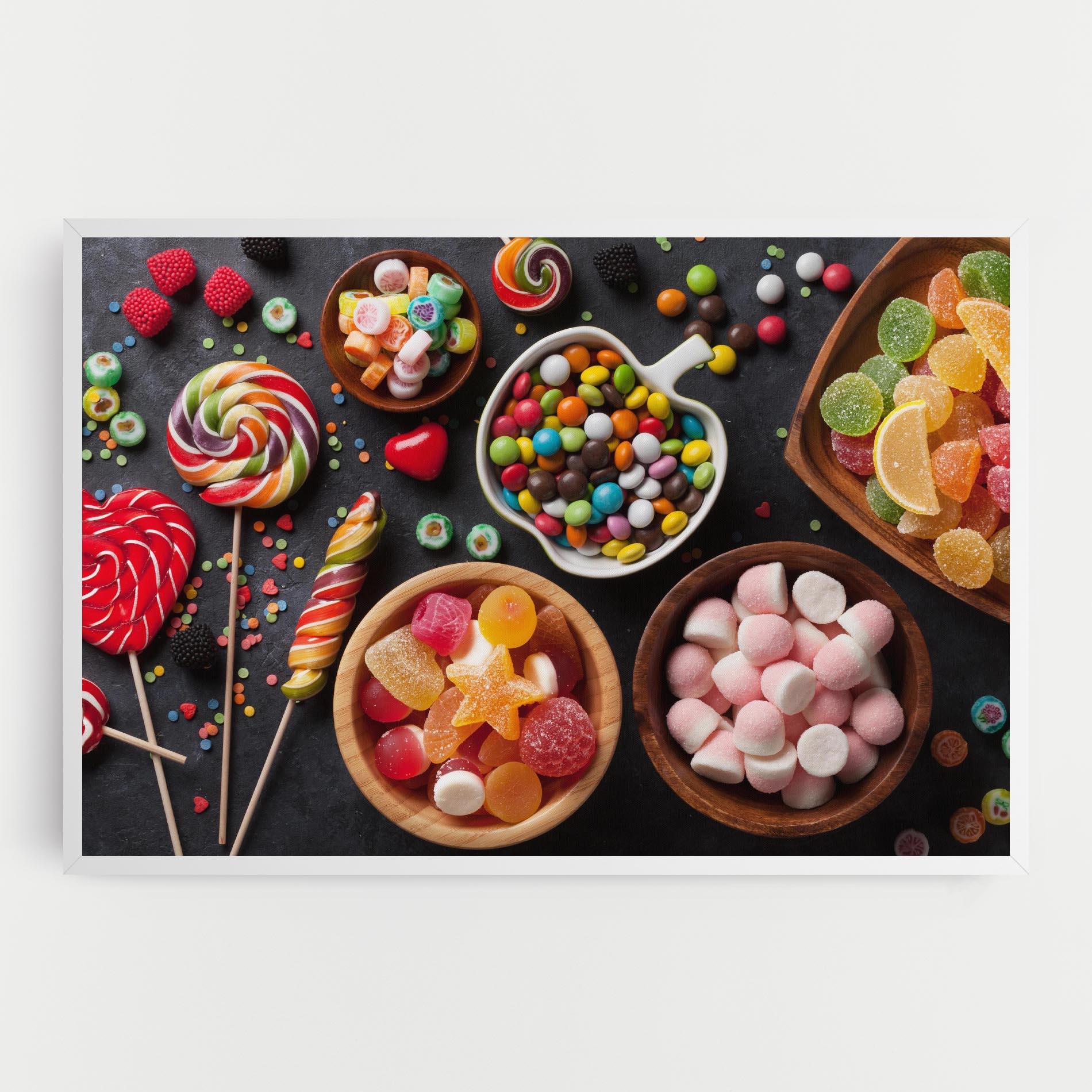 Vászonkép Colorful Candies mockup 0