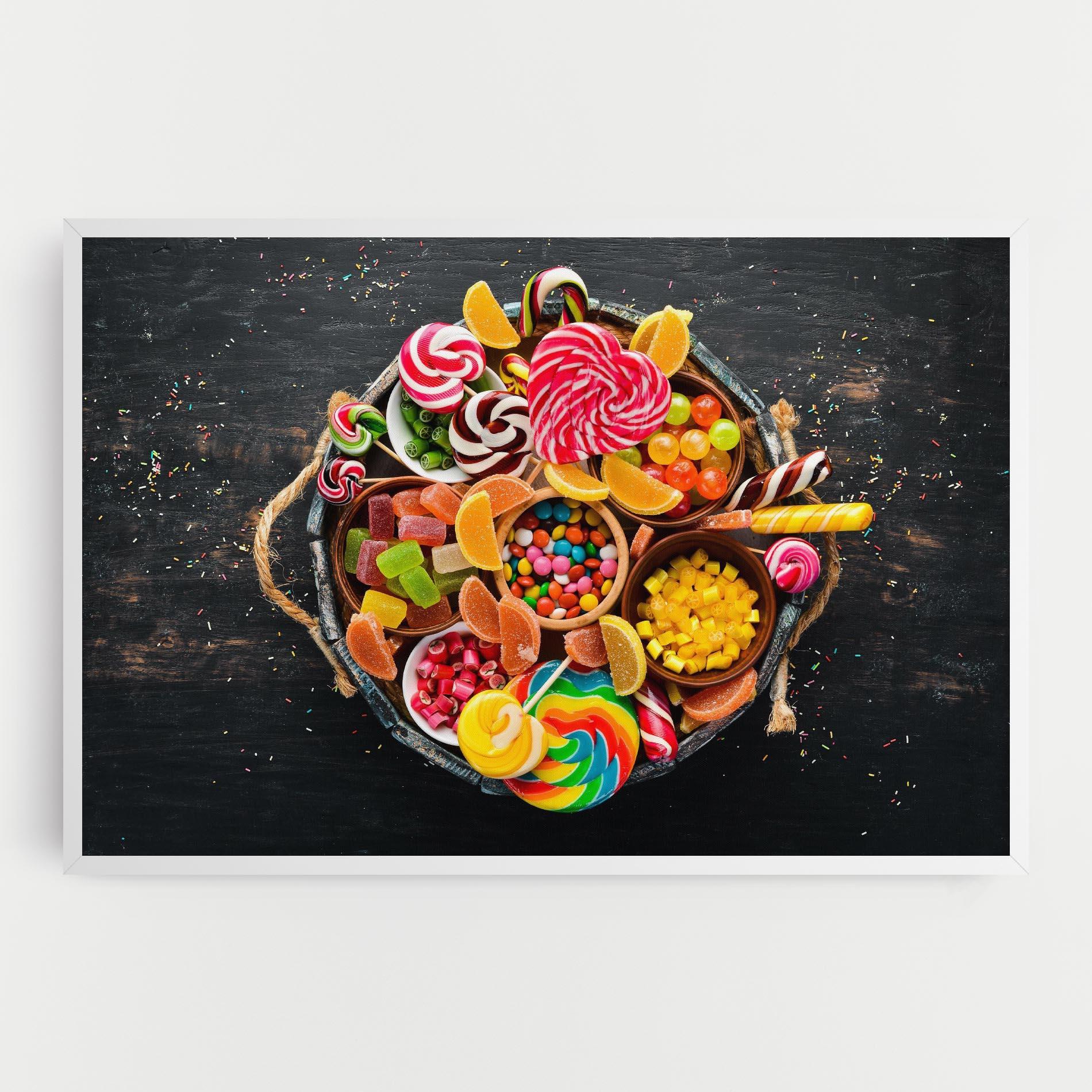Vászonkép Colorful Sweets mockup 0