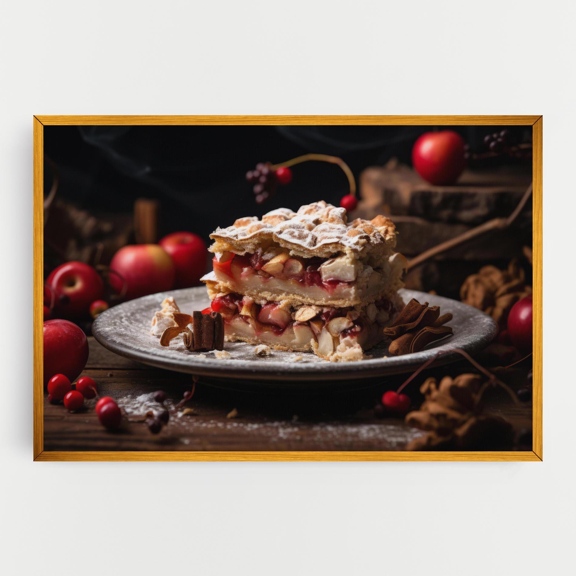 Vászonkép Apple Cinnamon mockup 0