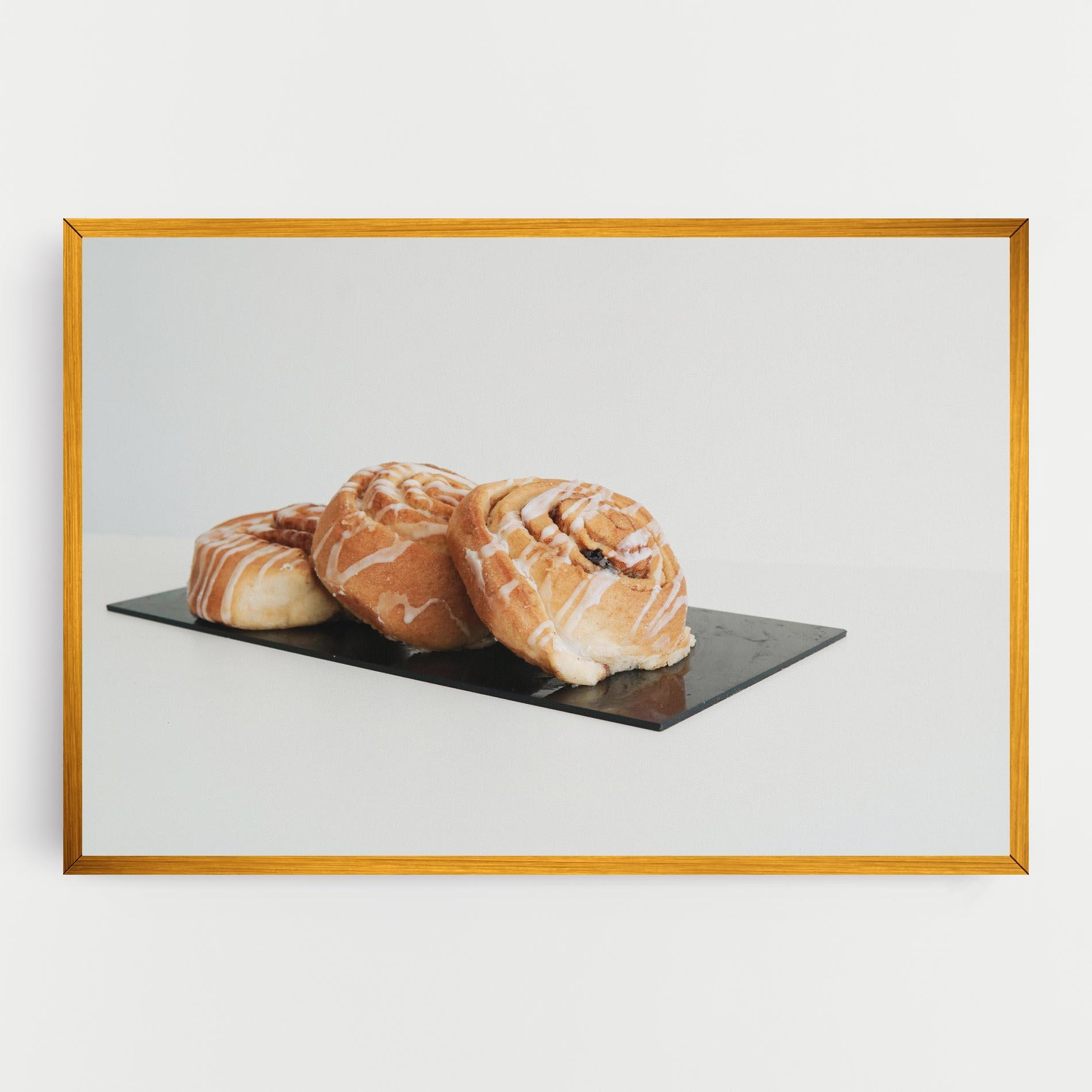 Vászonkép Cinnamon Rolls mockup 0