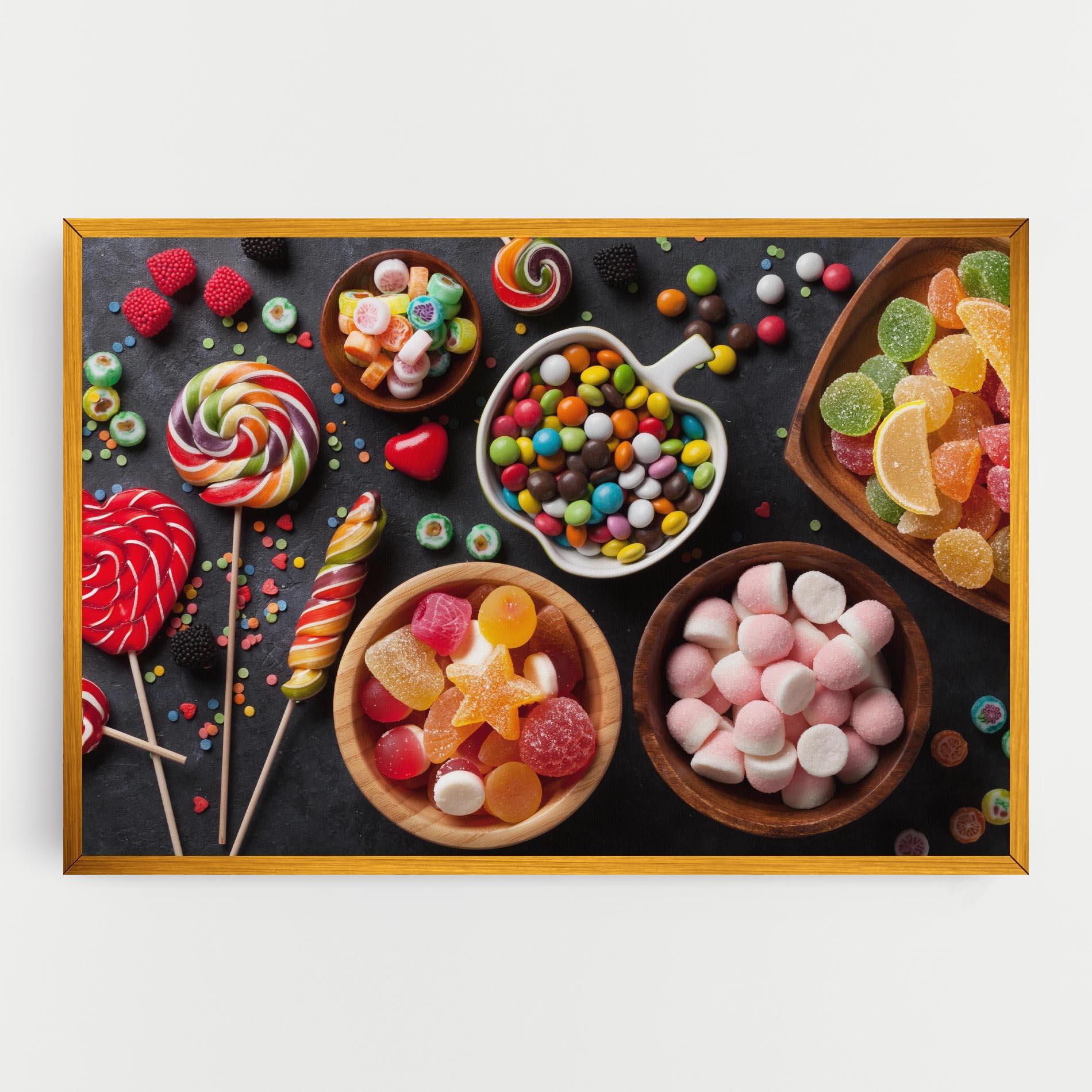 Vászonkép Colorful Candies mockup 0