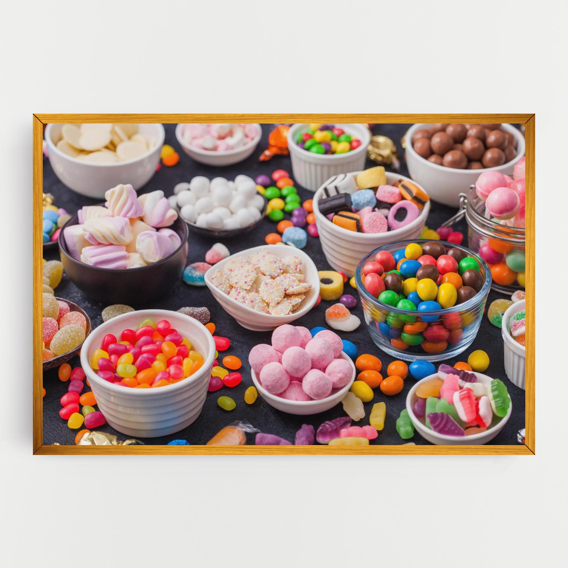 Vászonkép Lollipop Candies mockup 0