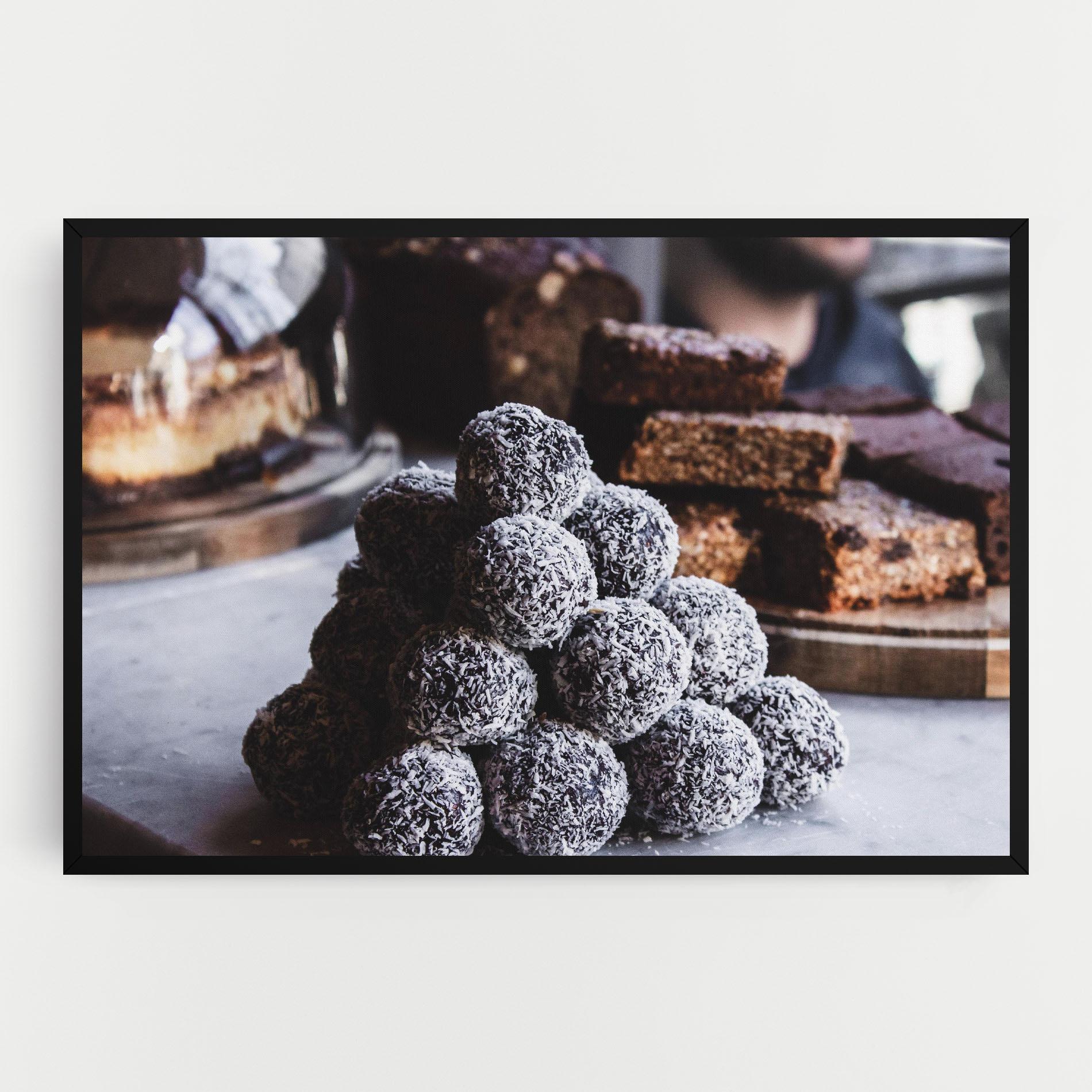 Vászonkép Chocolate Balls mockup 0