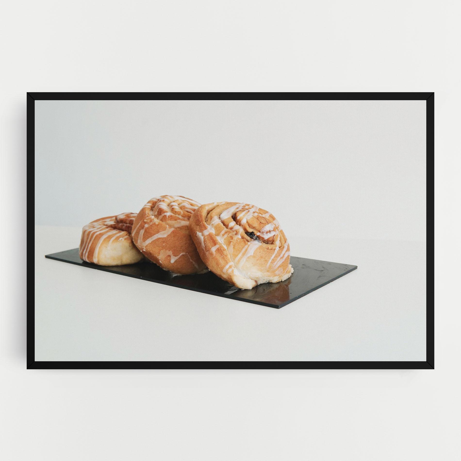 Vászonkép Cinnamon Rolls mockup 0