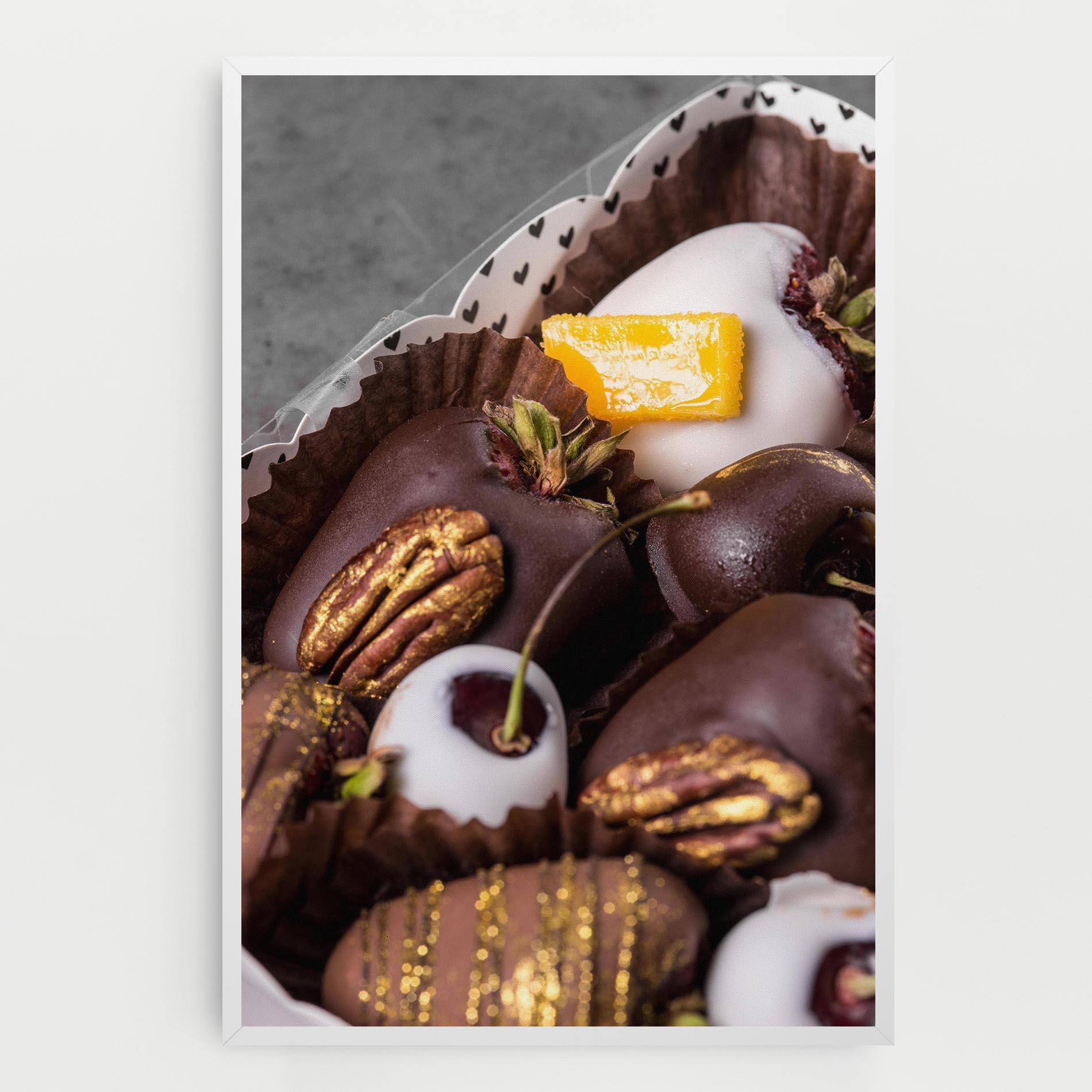 Vászonkép Chocolate Covered mockup 0