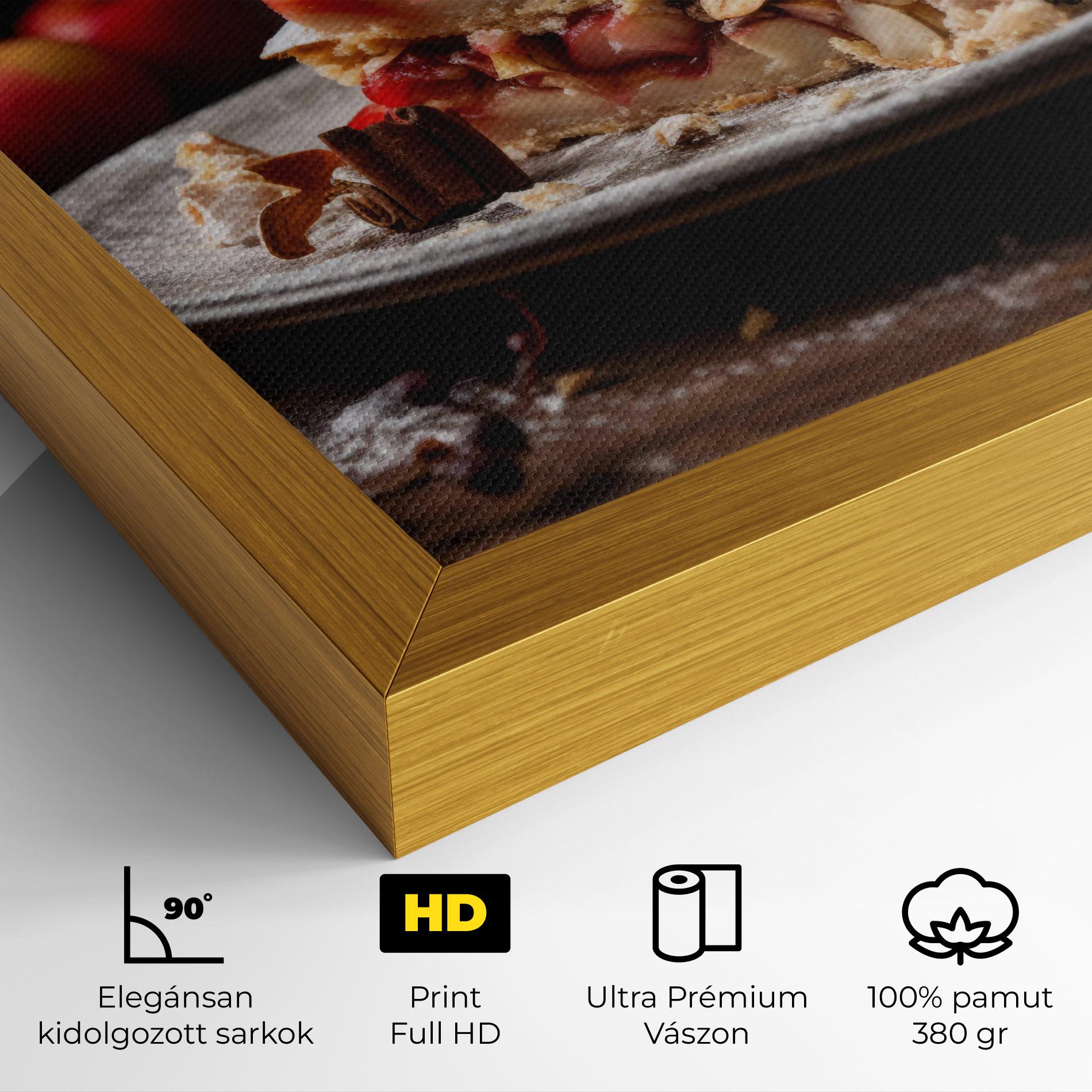 Vászonkép Apple Cinnamon mockup 4