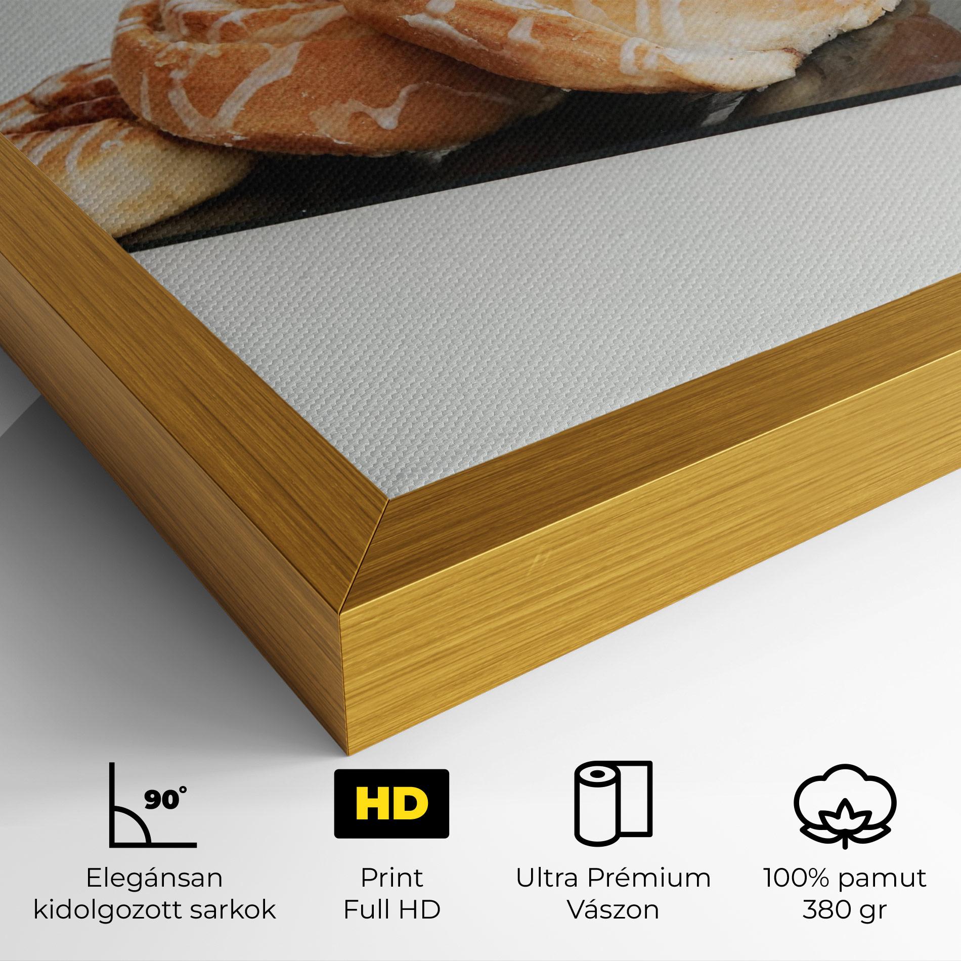 Vászonkép Cinnamon Rolls mockup 4