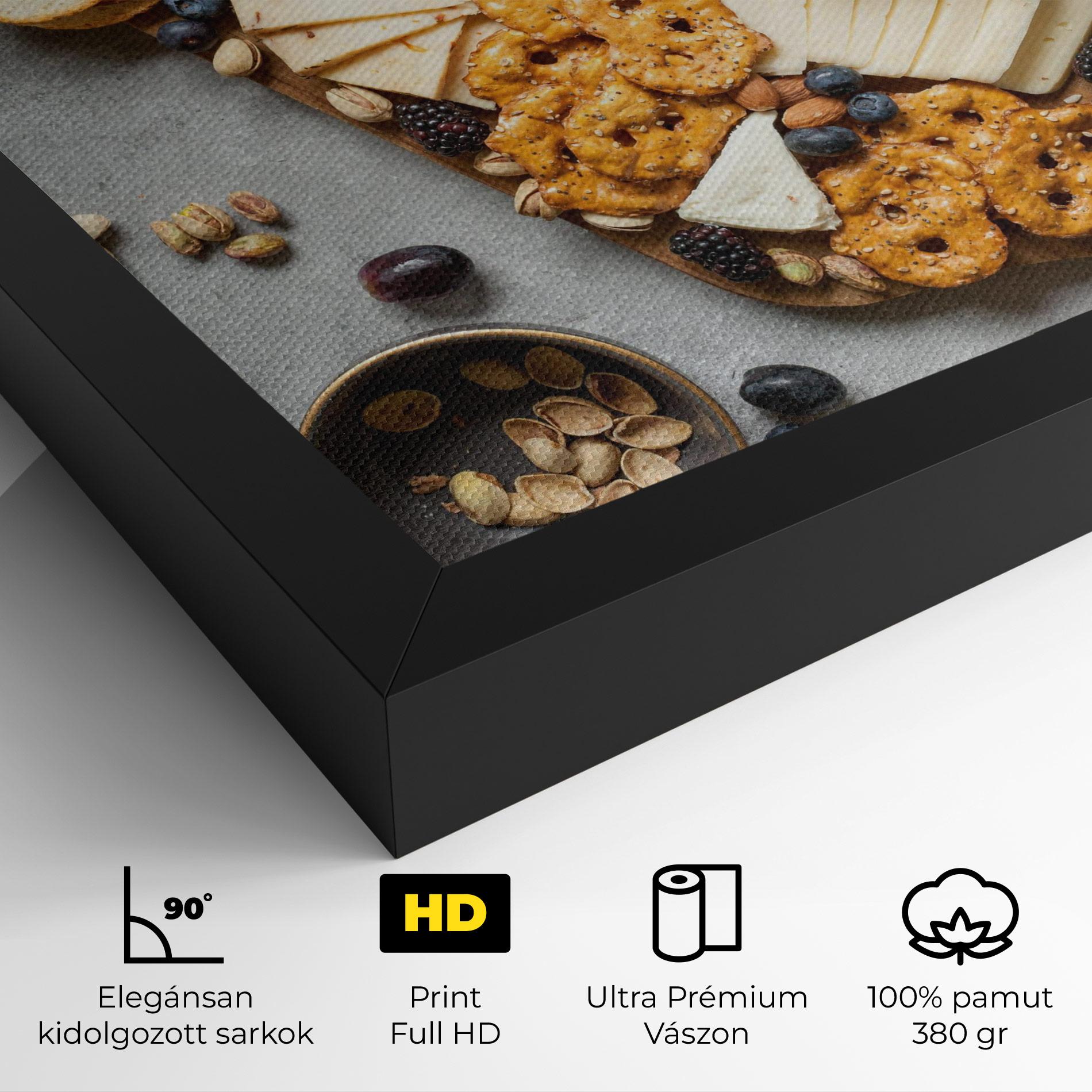 Vászonkép Appetizers mockup 4