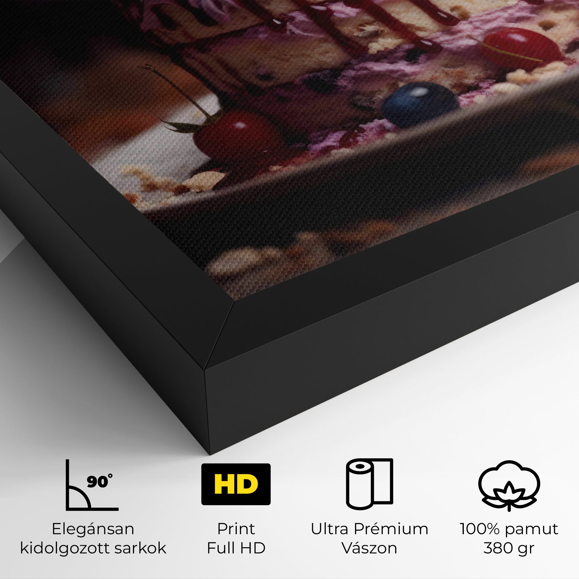 Berries Dessert mockup 4