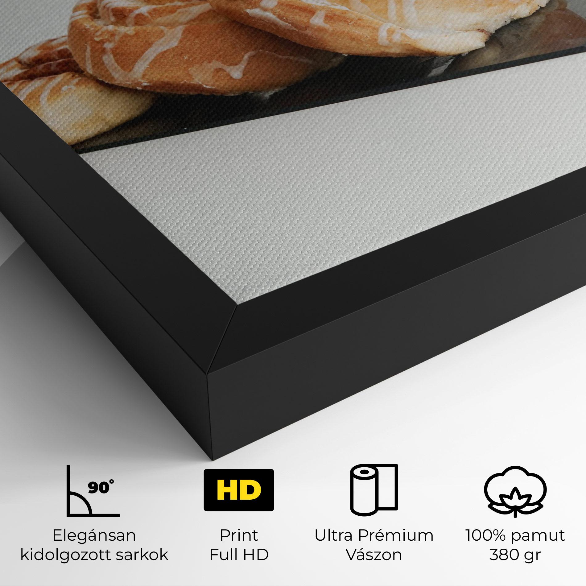 Vászonkép Cinnamon Rolls mockup 4