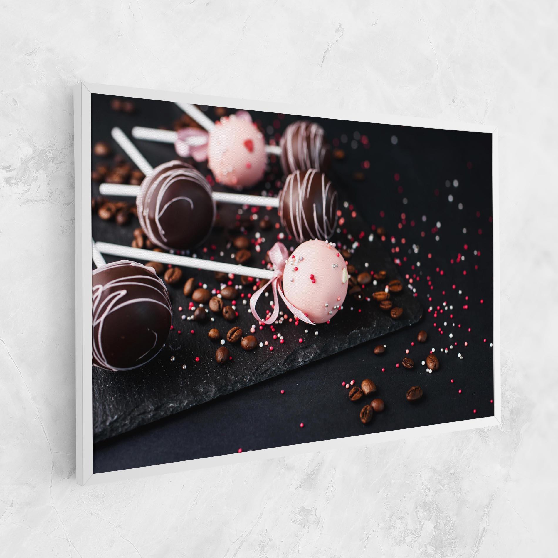 Vászonkép Chocolate Dessert mockup 1