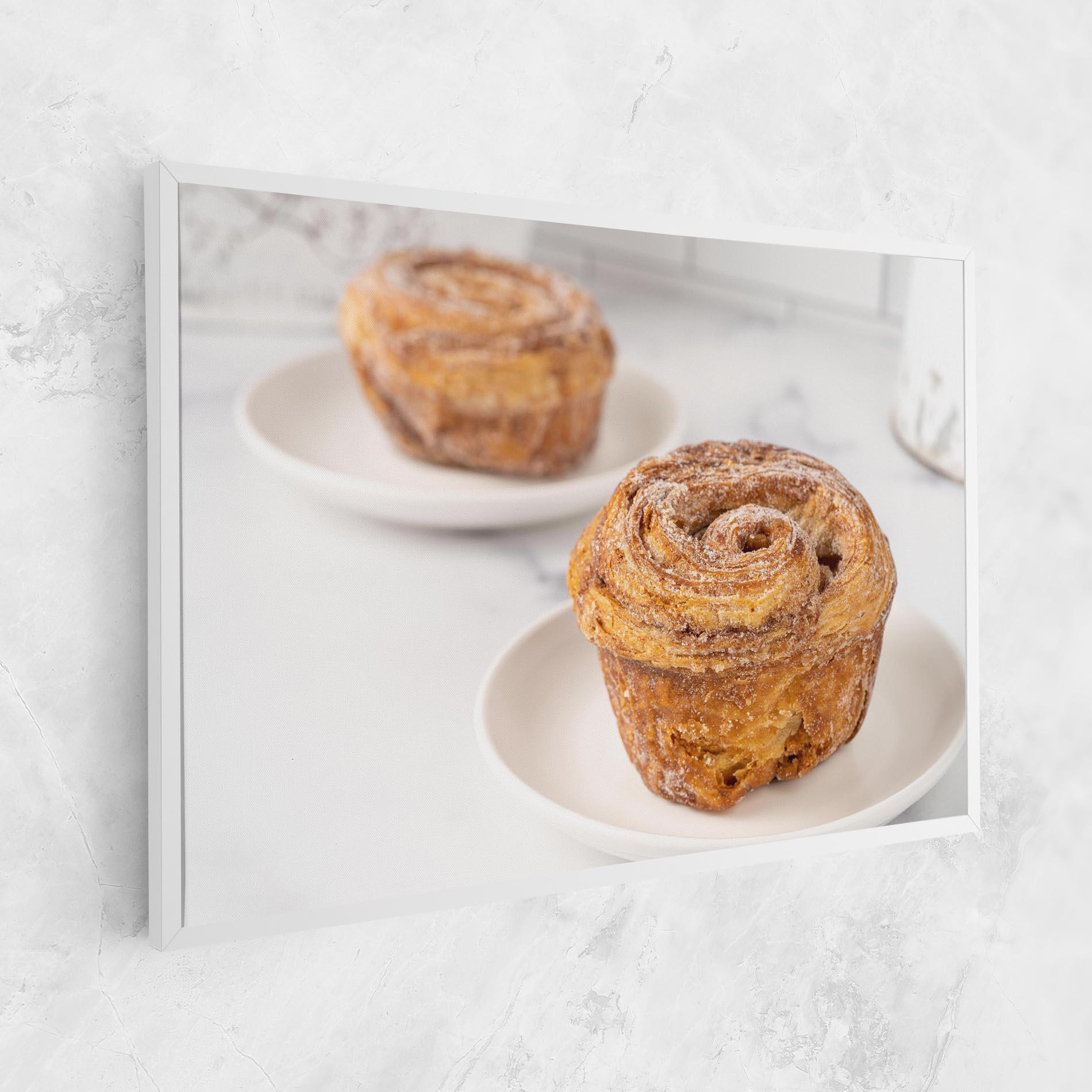 Vászonkép Cinnamon Roll mockup 1
