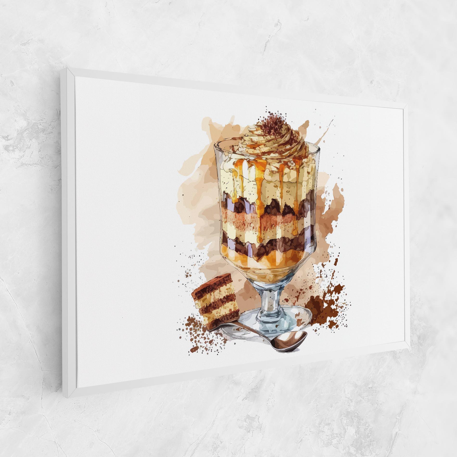 Vászonkép Cup Dessert mockup 1