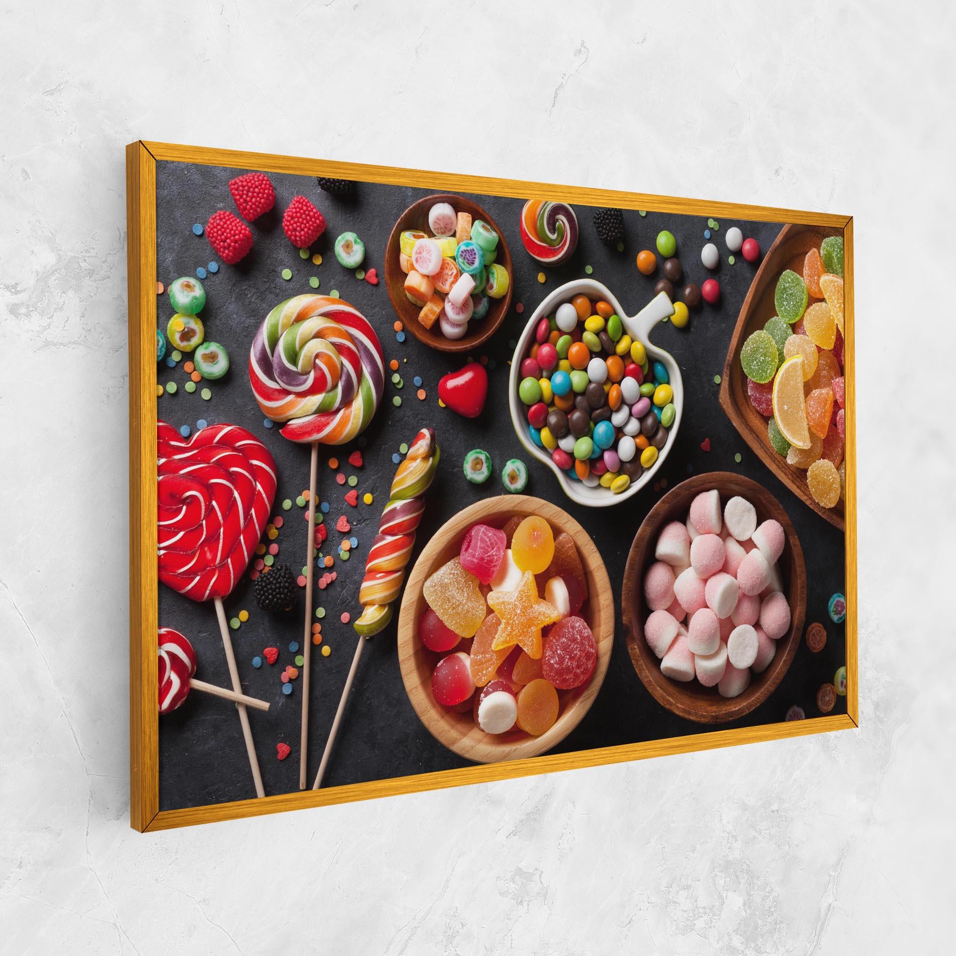 Vászonkép Colorful Candies mockup 1