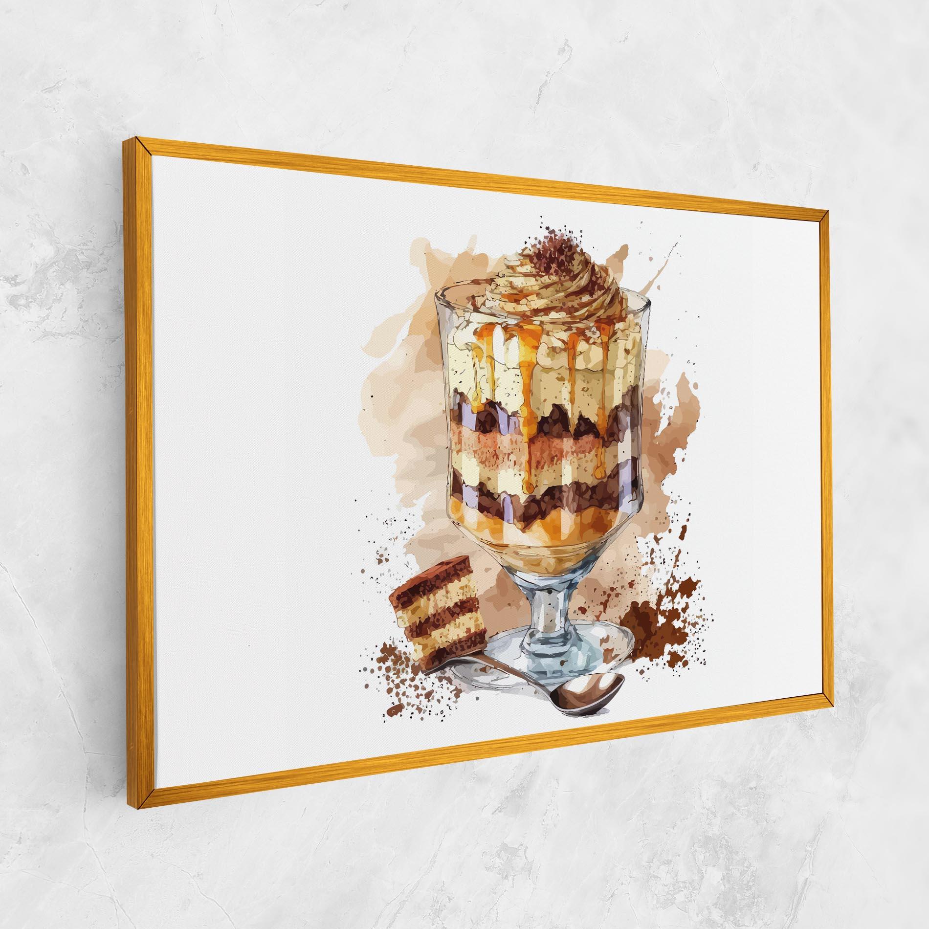 Vászonkép Cup Dessert mockup 1