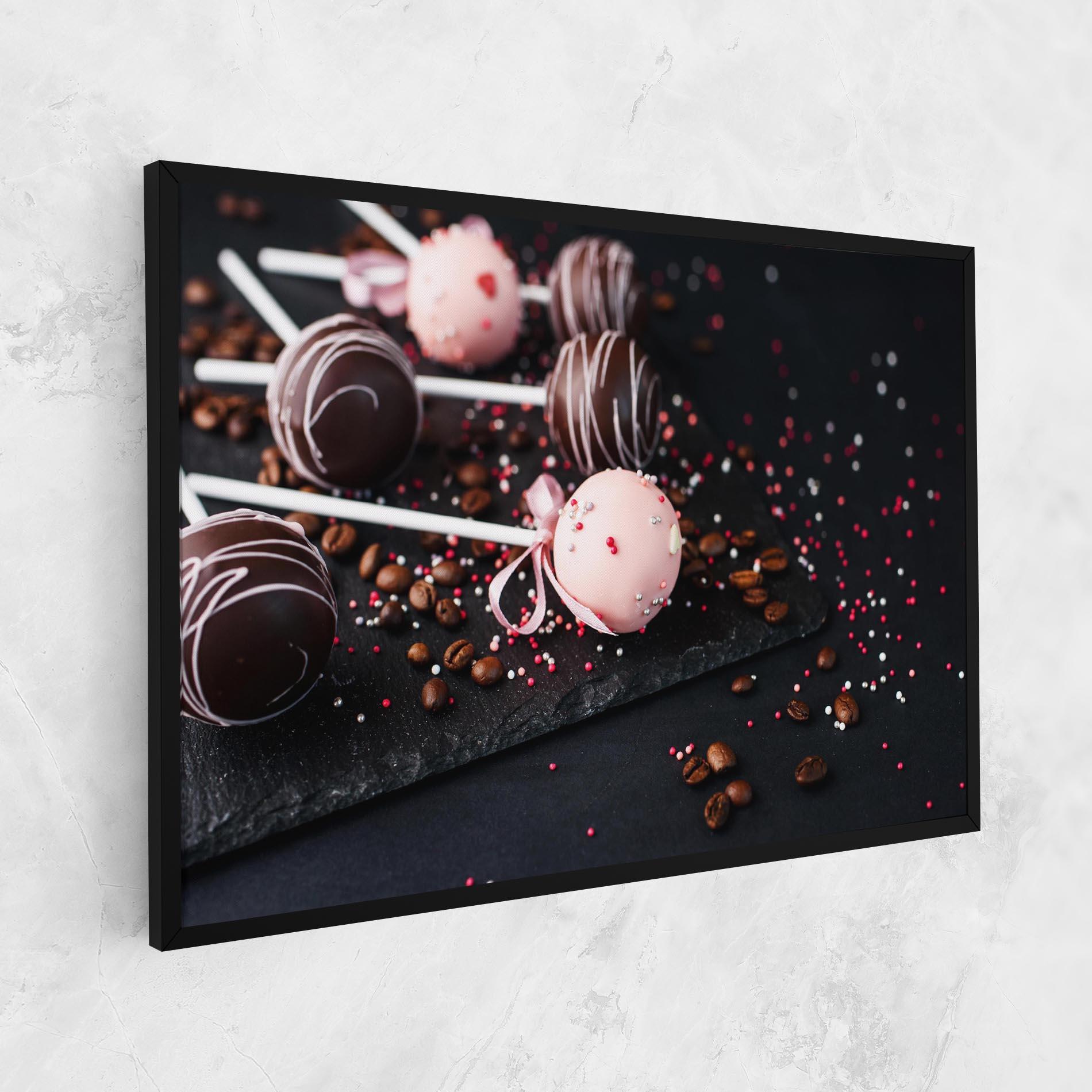 Vászonkép Chocolate Dessert mockup 1