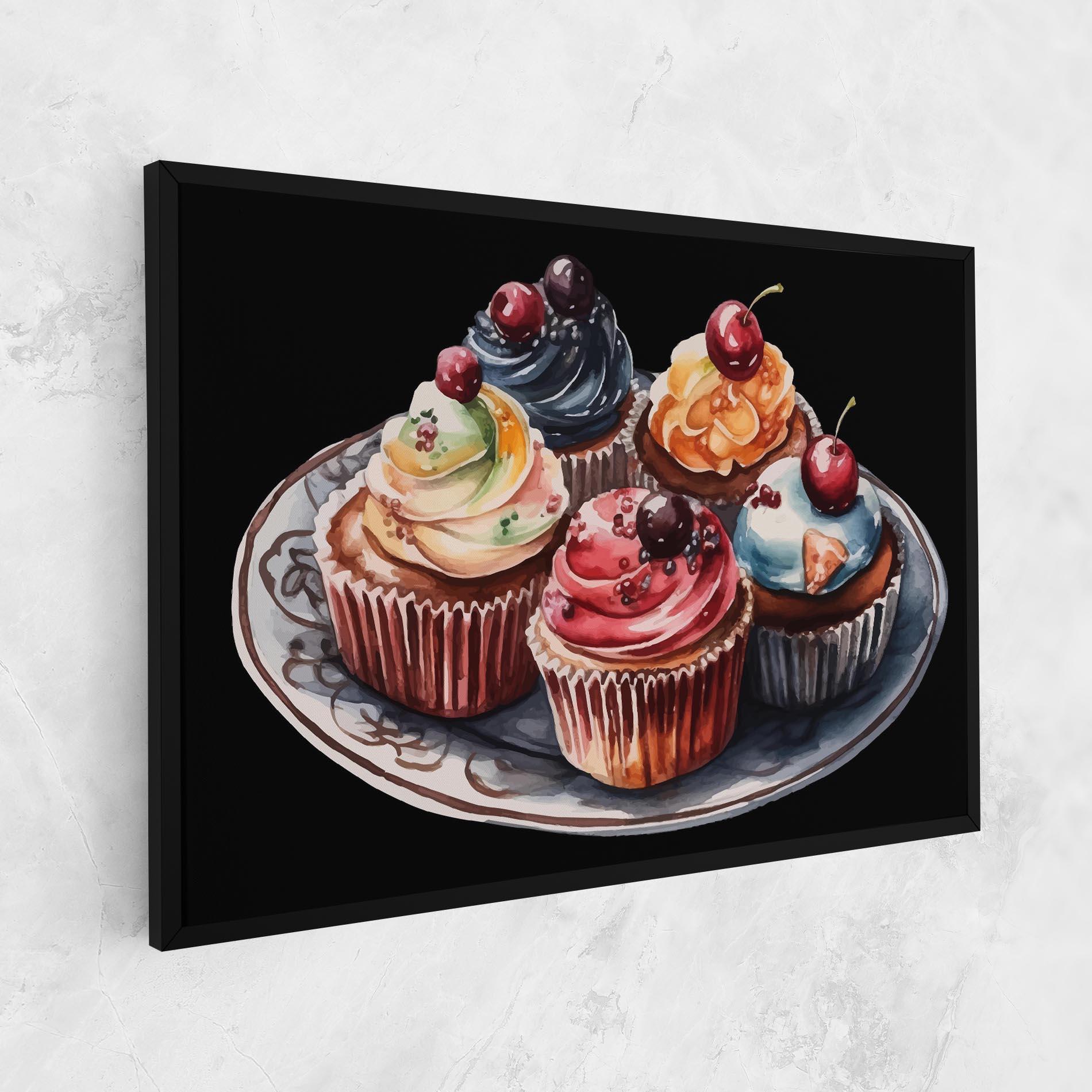 Vászonkép Colorful Muffins mockup 1