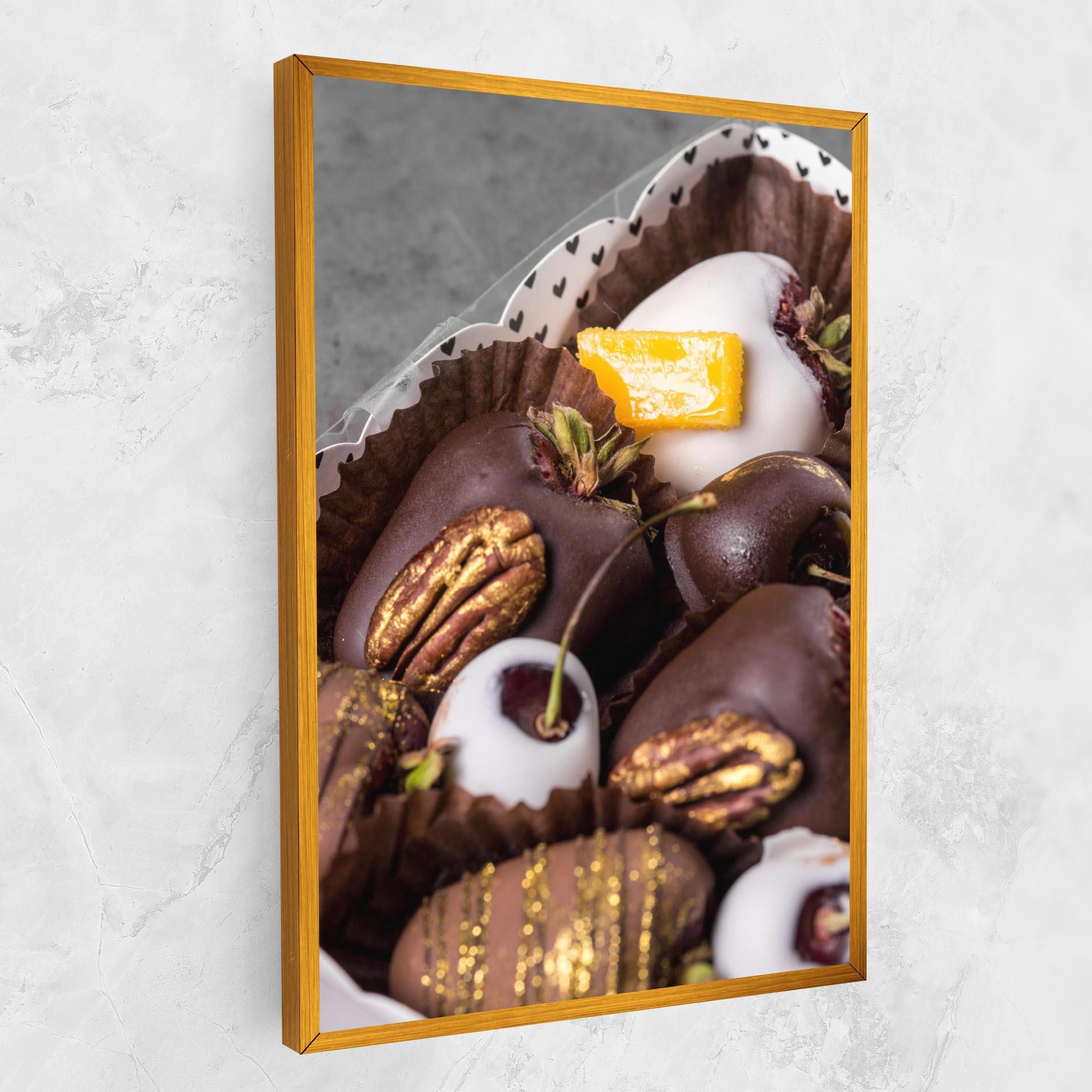 Vászonkép Chocolate Covered mockup 1