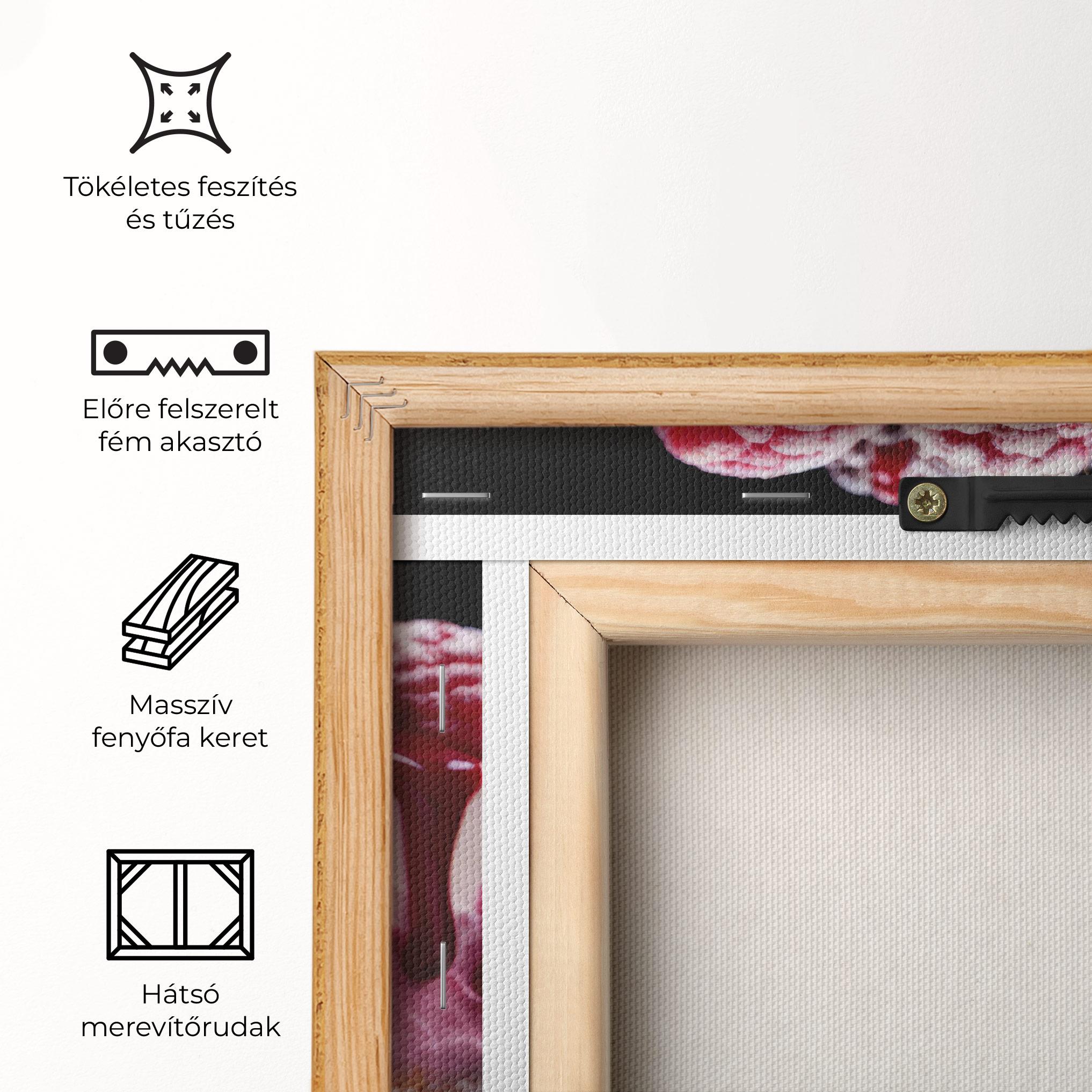 Vászonkép Berries Cream mockup 5