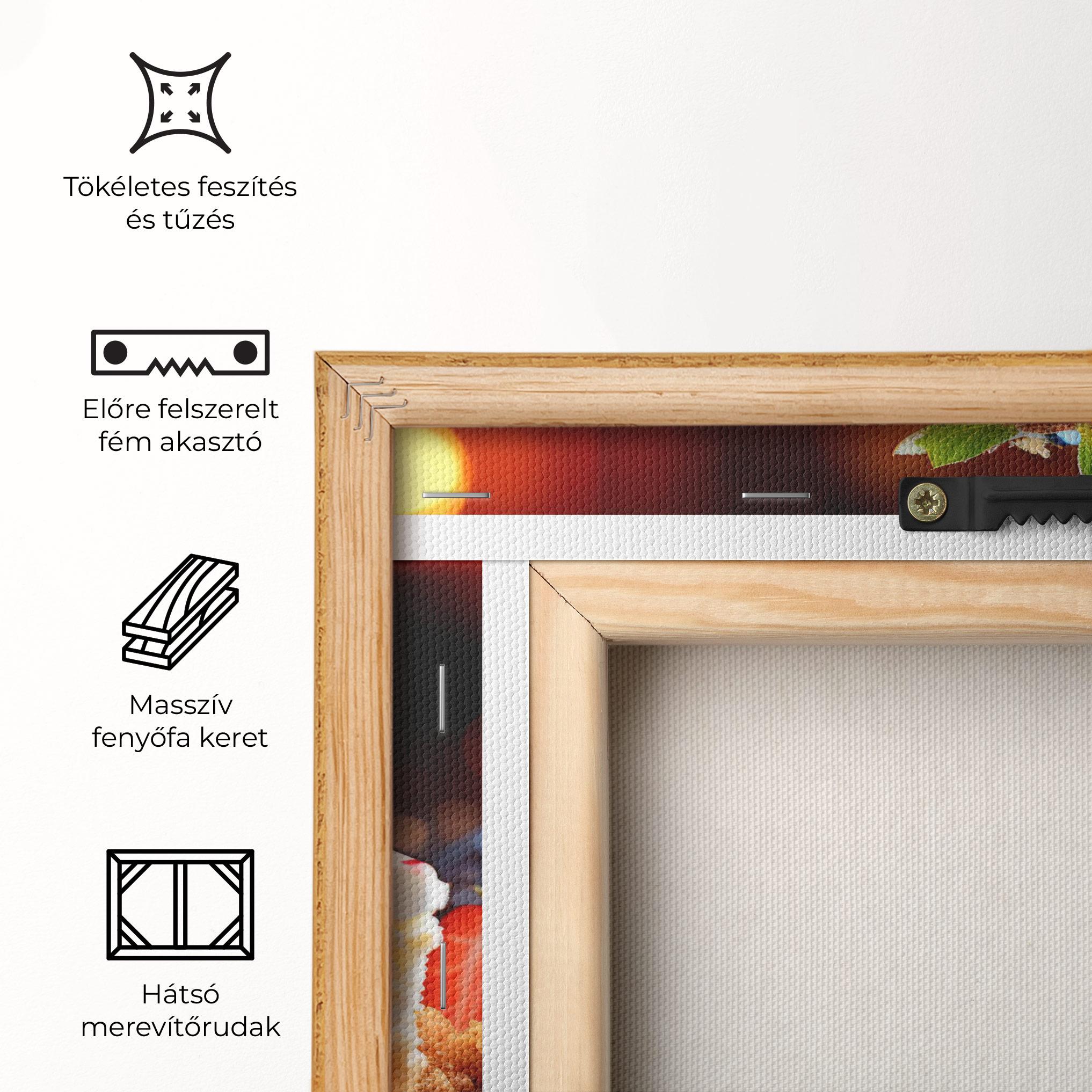 Vászonkép Cheesecake Berries mockup 5