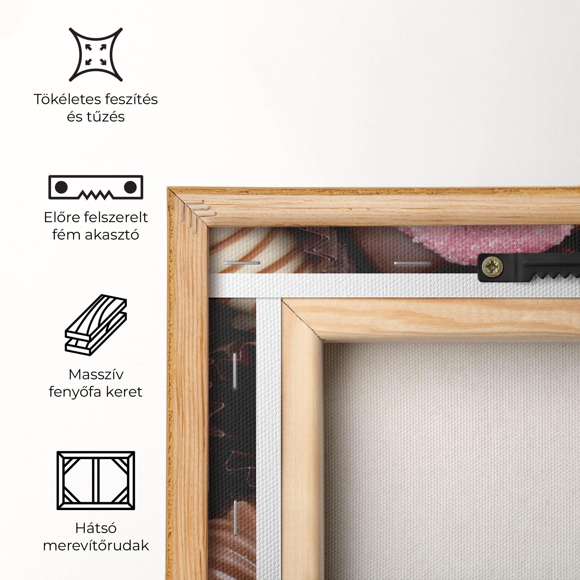 Vászonkép Chocolate Bonbons mockup 5