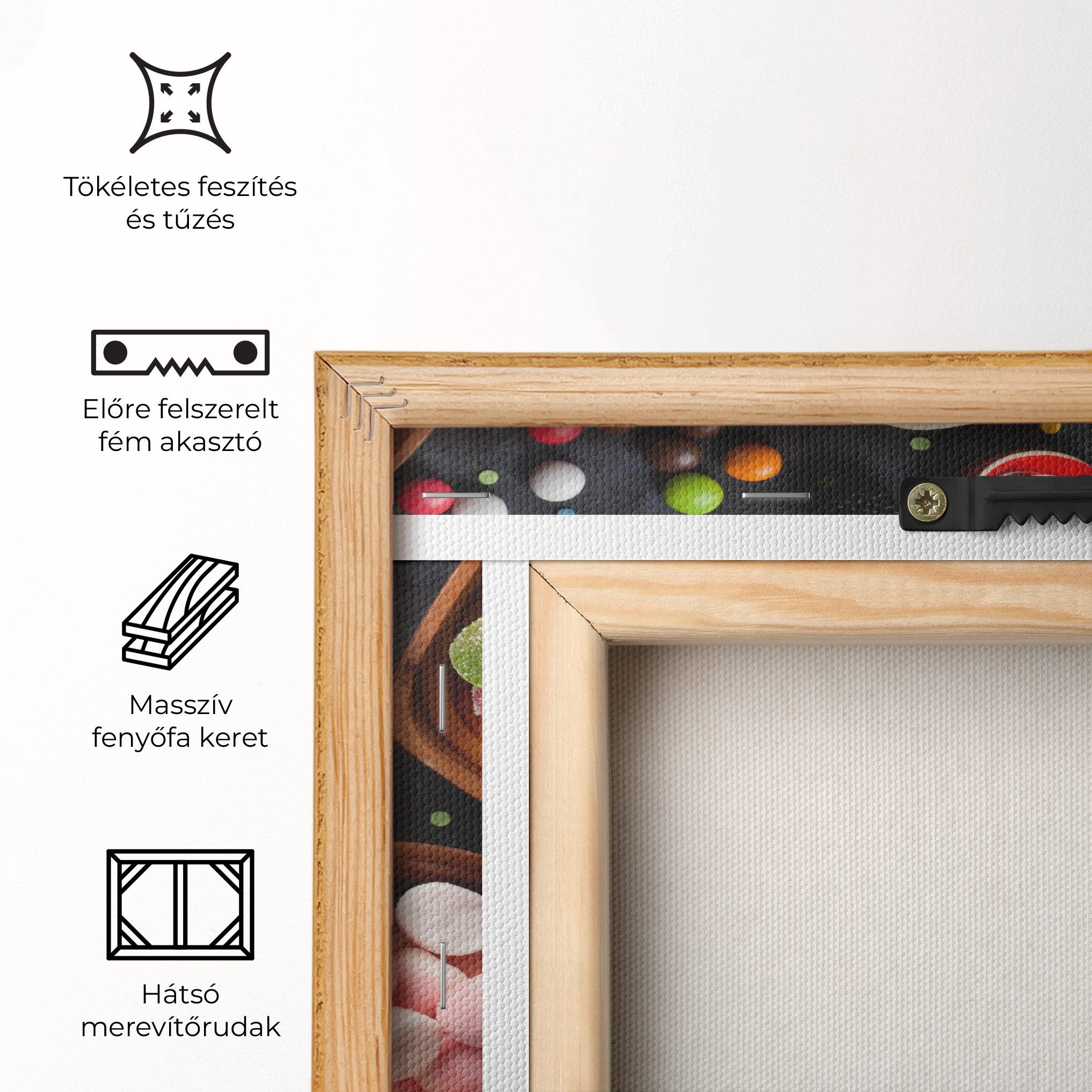 Vászonkép Colorful Candies mockup 5