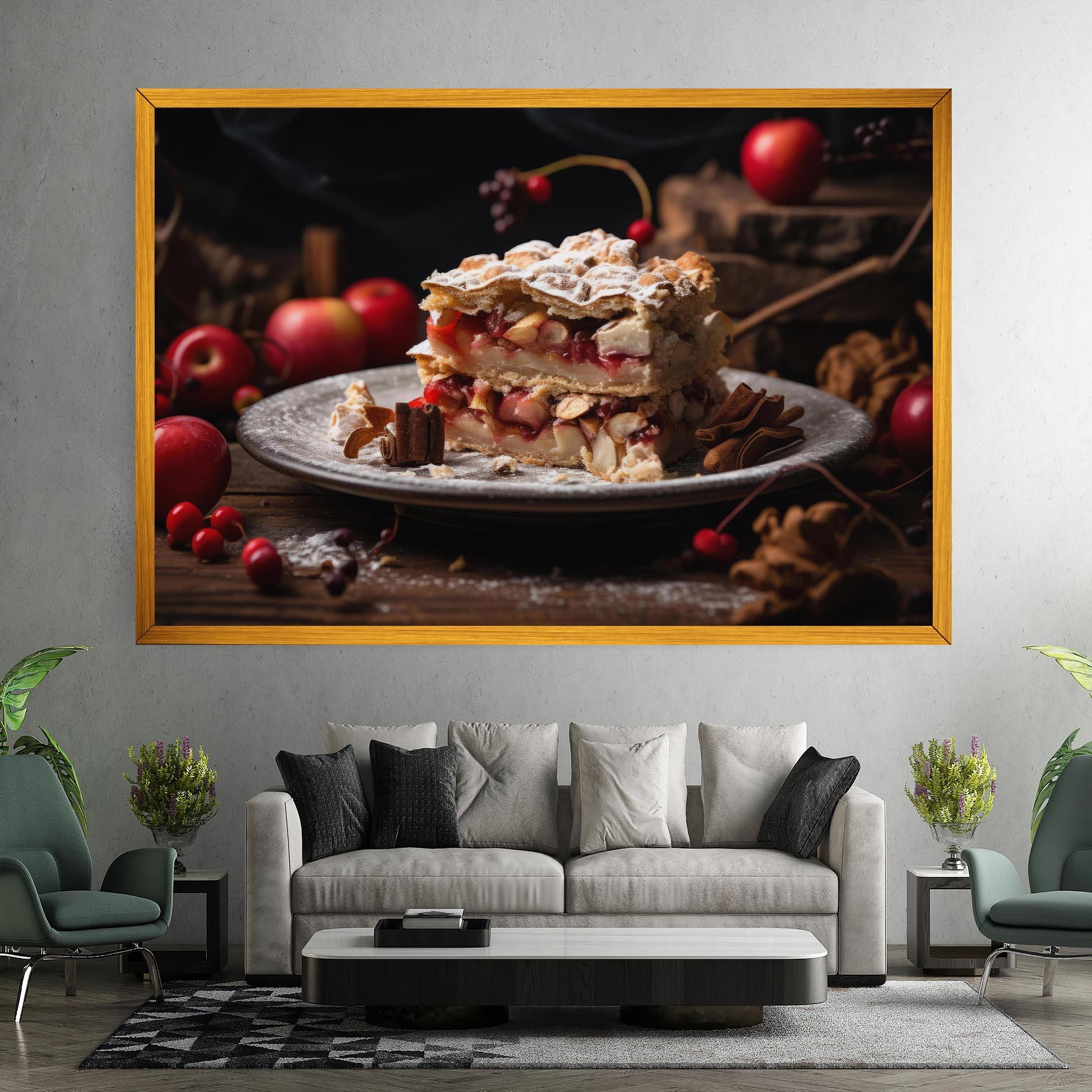 Vászonkép Apple Cinnamon mockup 7