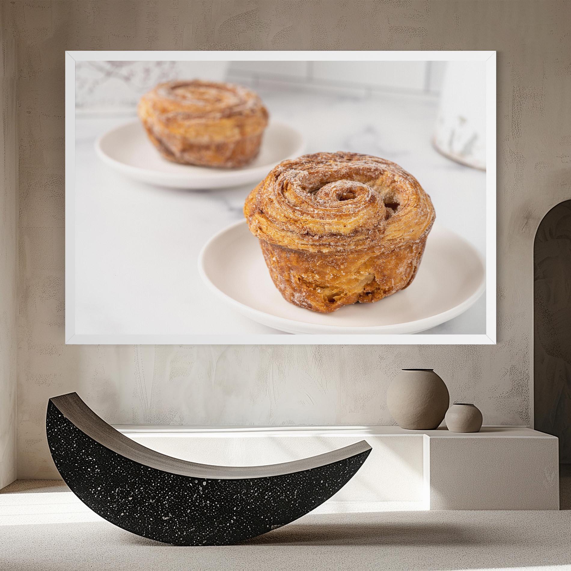 Vászonkép Cinnamon Roll mockup 8