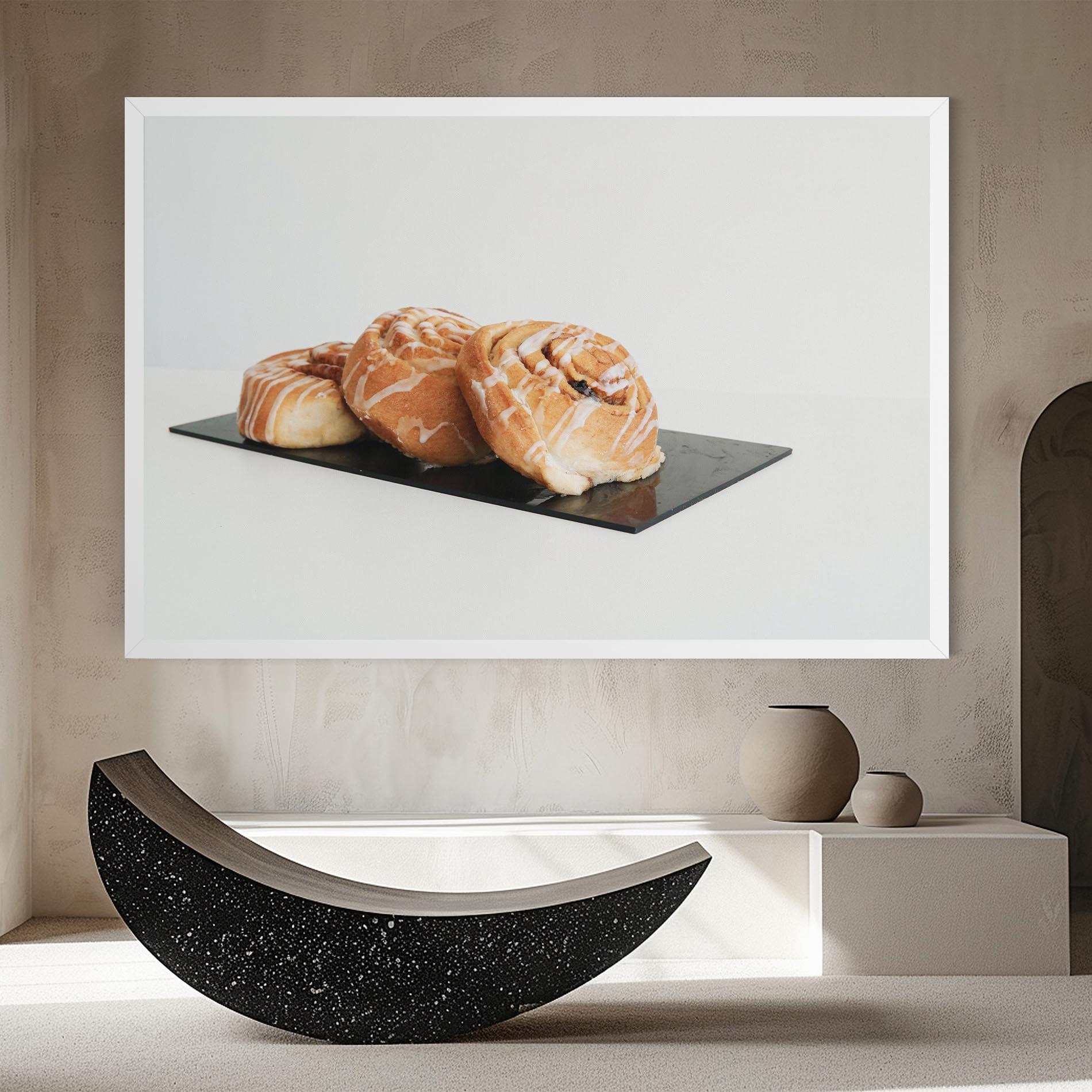 Vászonkép Cinnamon Rolls mockup 8