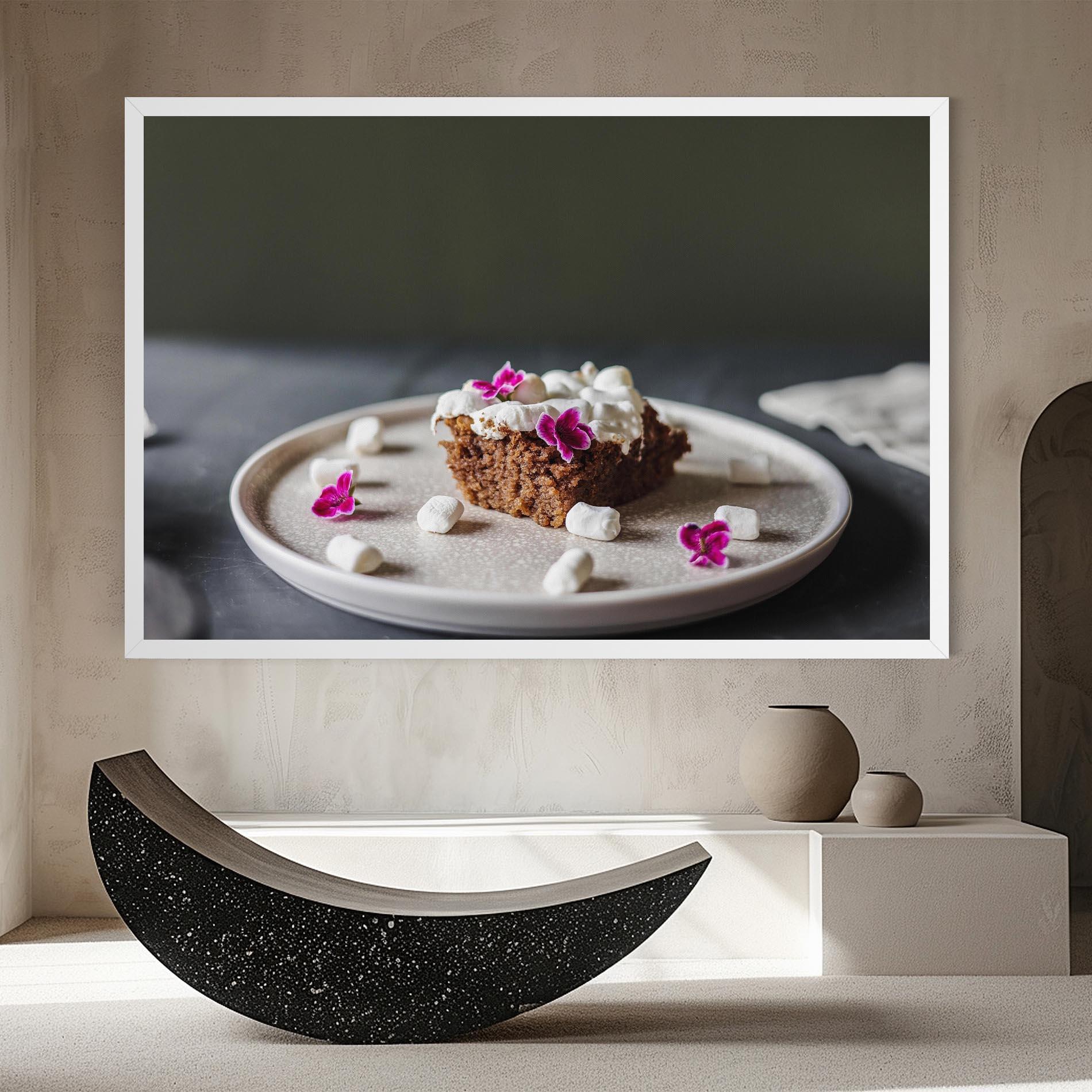 Vászonkép Marshmallow Cake mockup 8