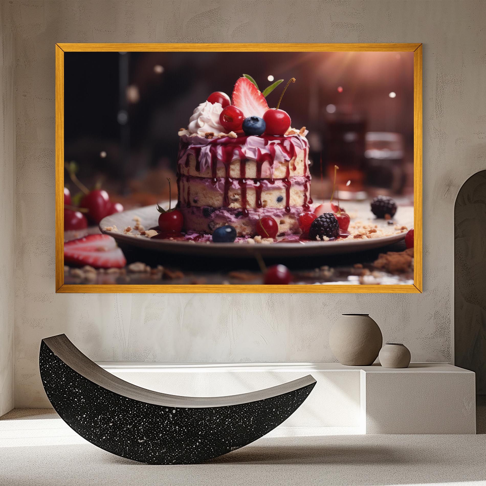 Berries Dessert mockup 8